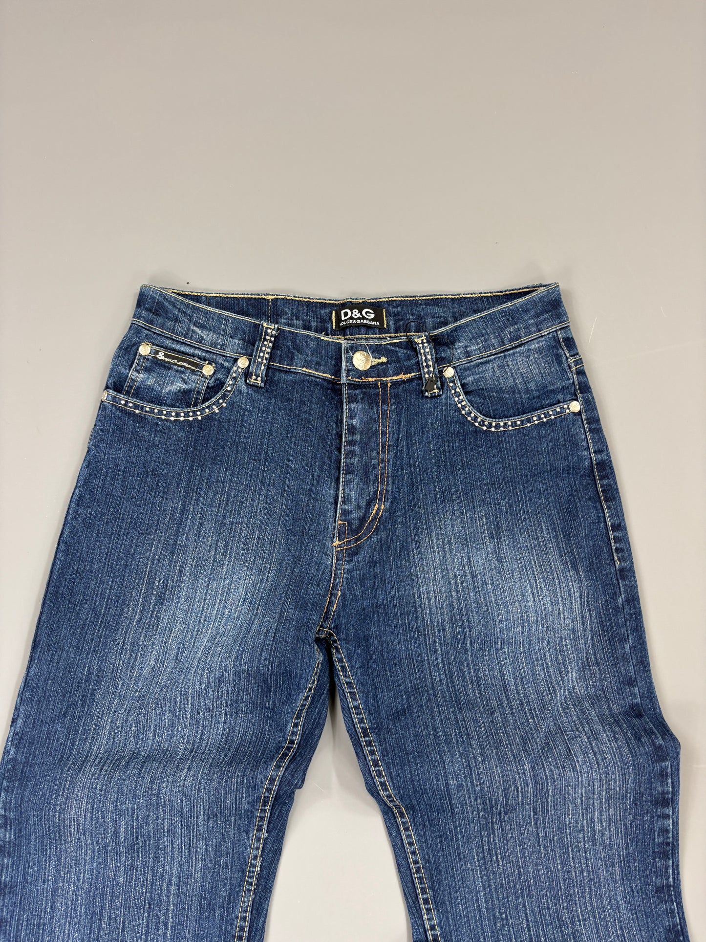 Dolce Gabbana Jeans vintage woman straight GIRLS (S) 61season