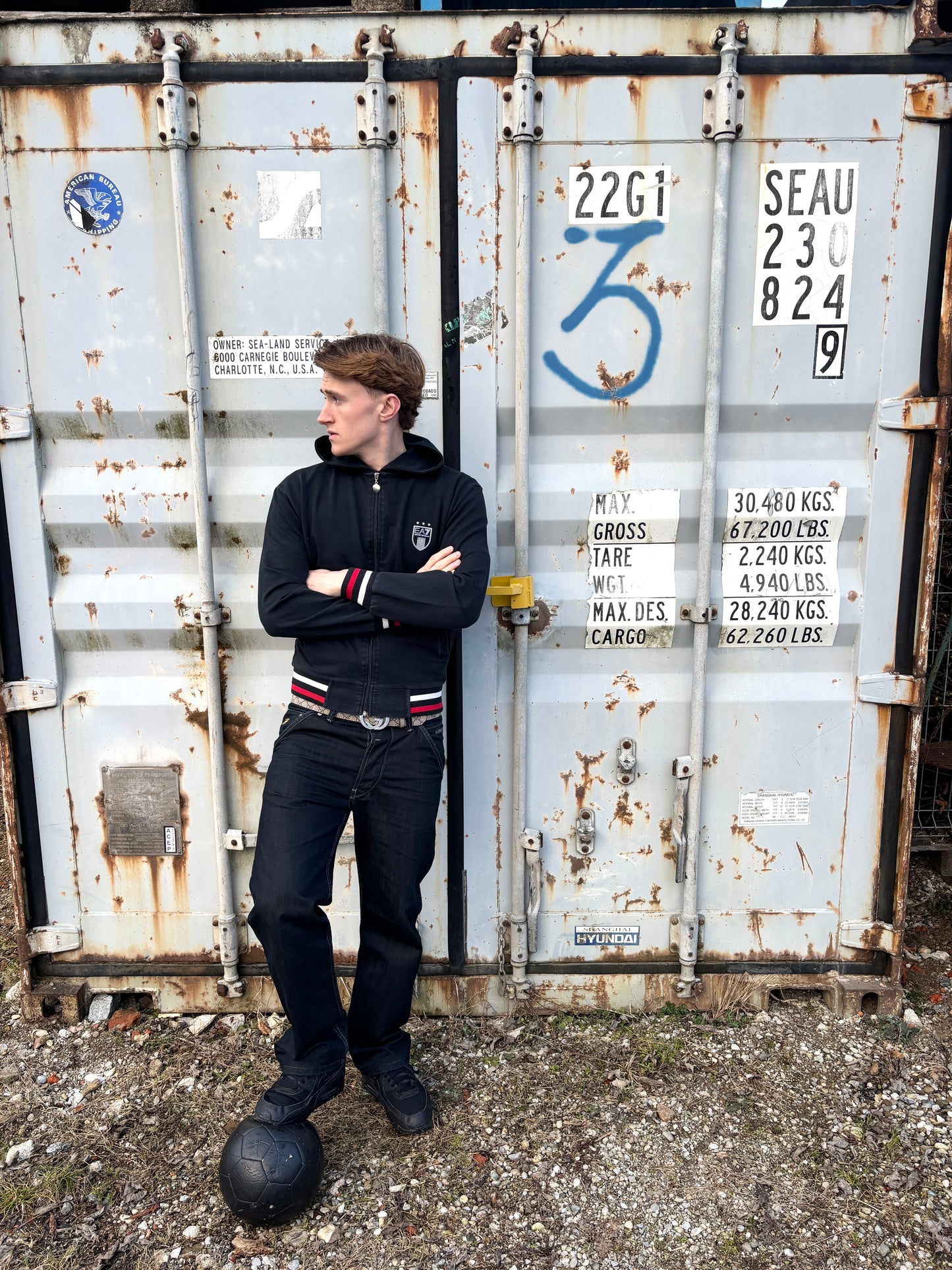 Emporio Armani Vintage PREMIUM Sweatjacke S