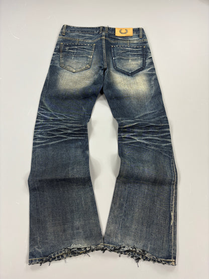 Japan Style Straight Washed Jeans vintage (XL) 61season