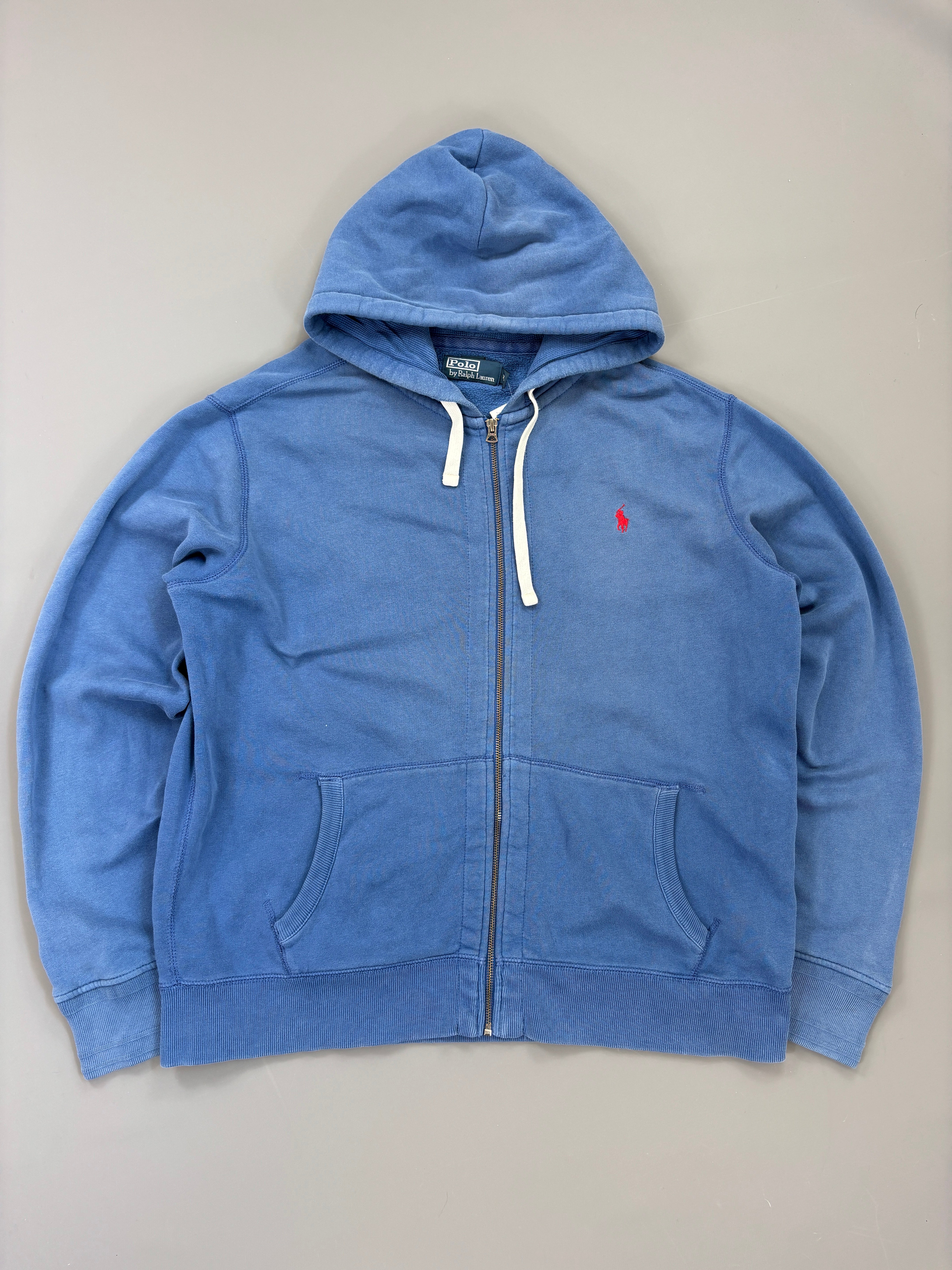 Ralph Lauren Zip vintage sweatjacke baggy (M-L 61season