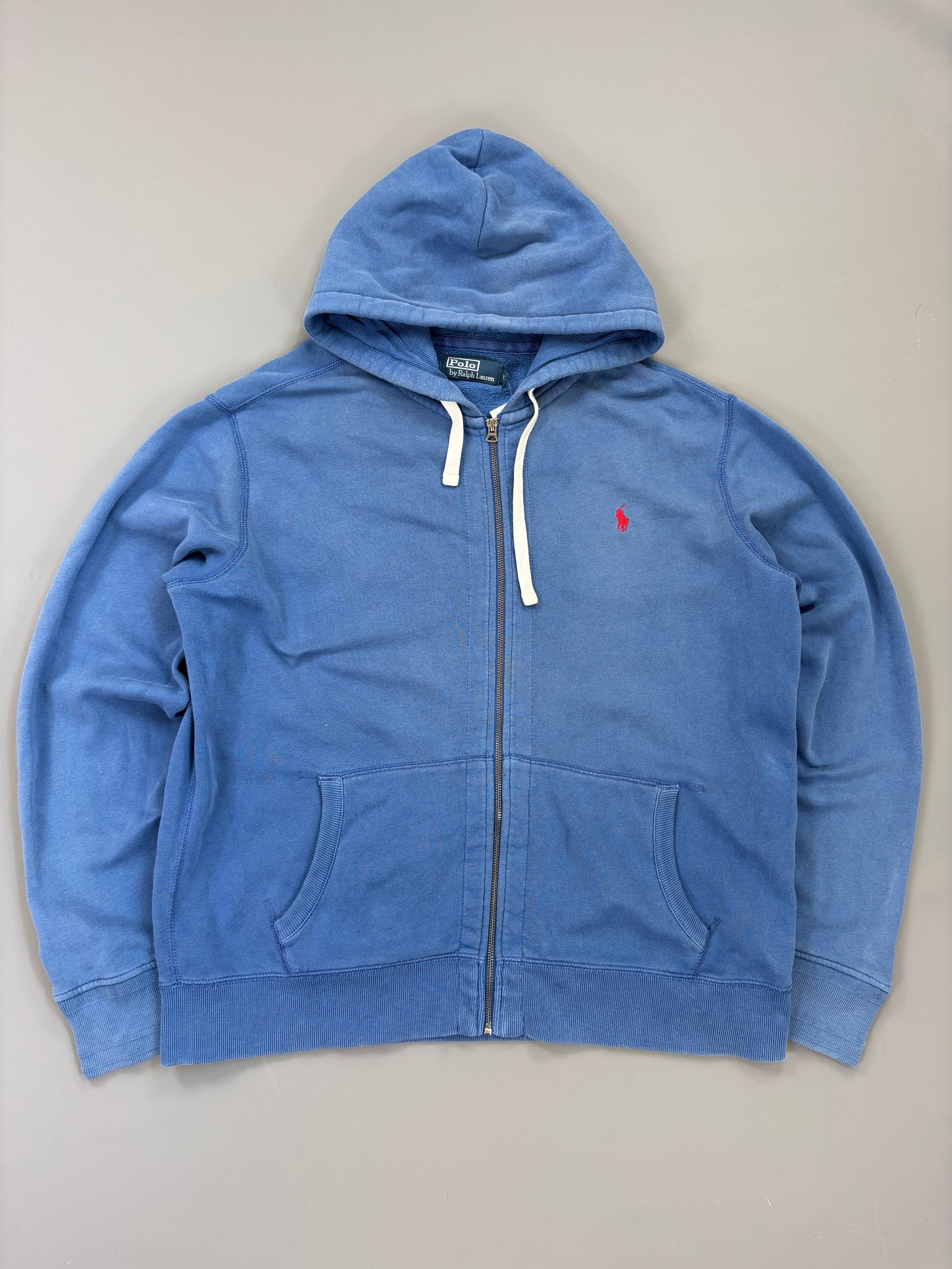 Ralph Lauren Zip vintage sweatjacke baggy (M-L 61season