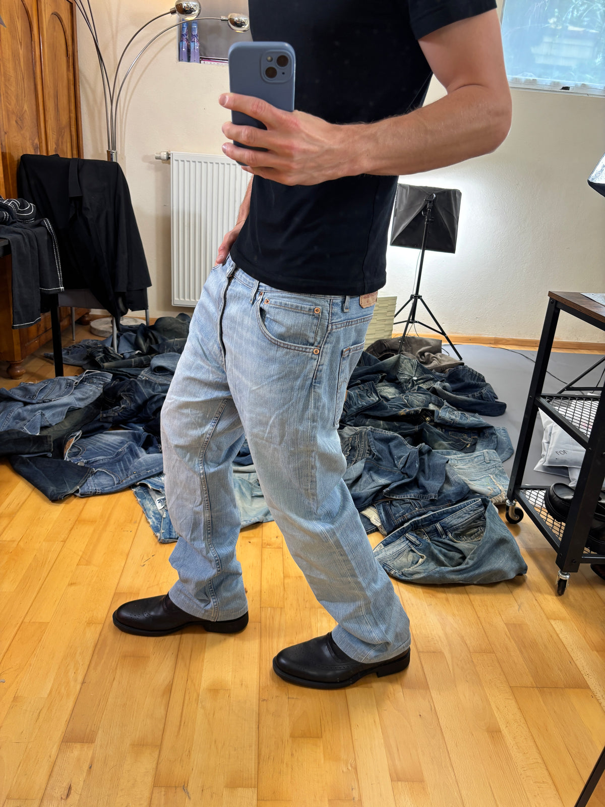 Levis Bootcut Jeans vintage (S-M 61season