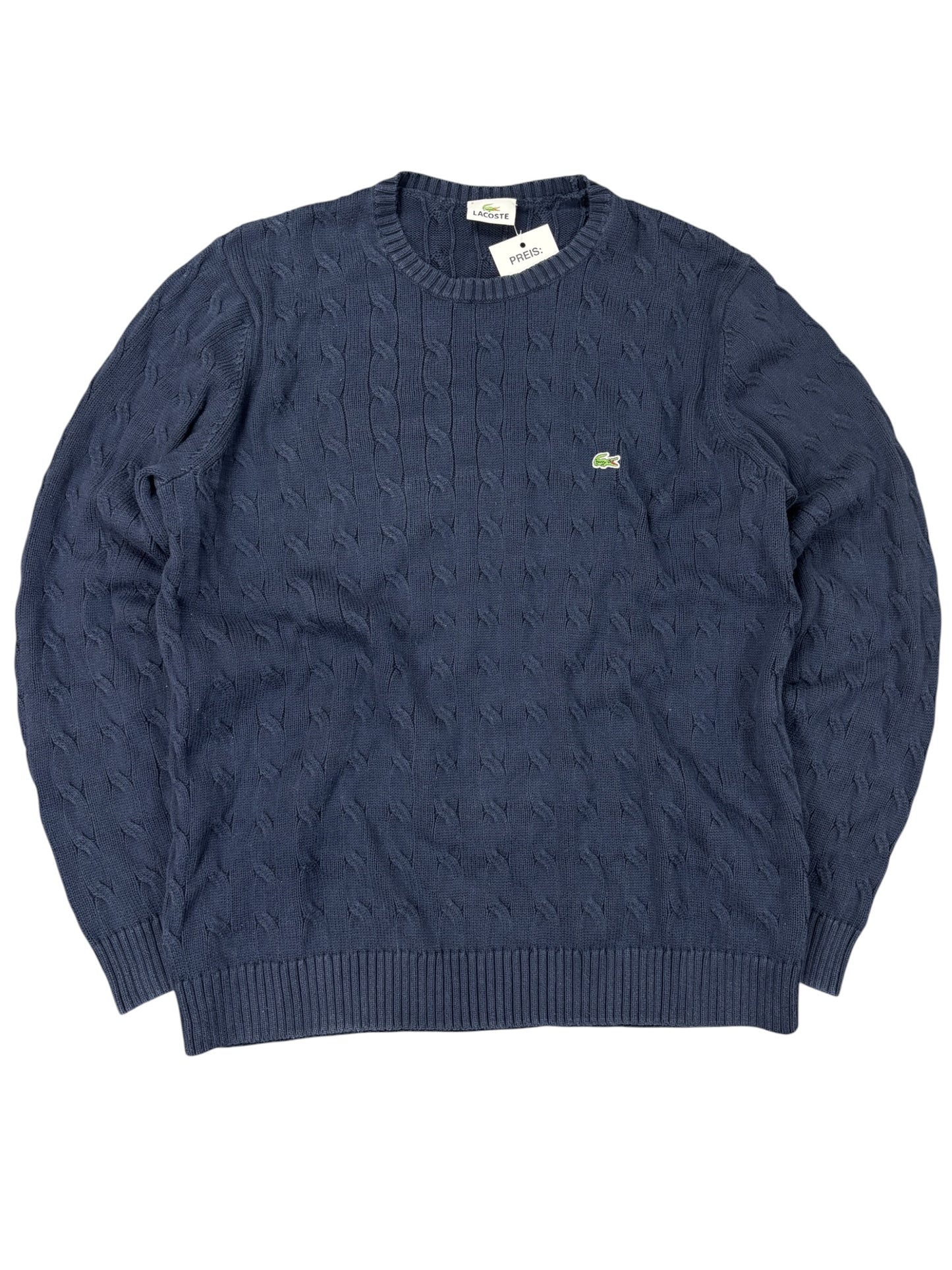 Lacoste Sweater vintage knit rope (M) 61season