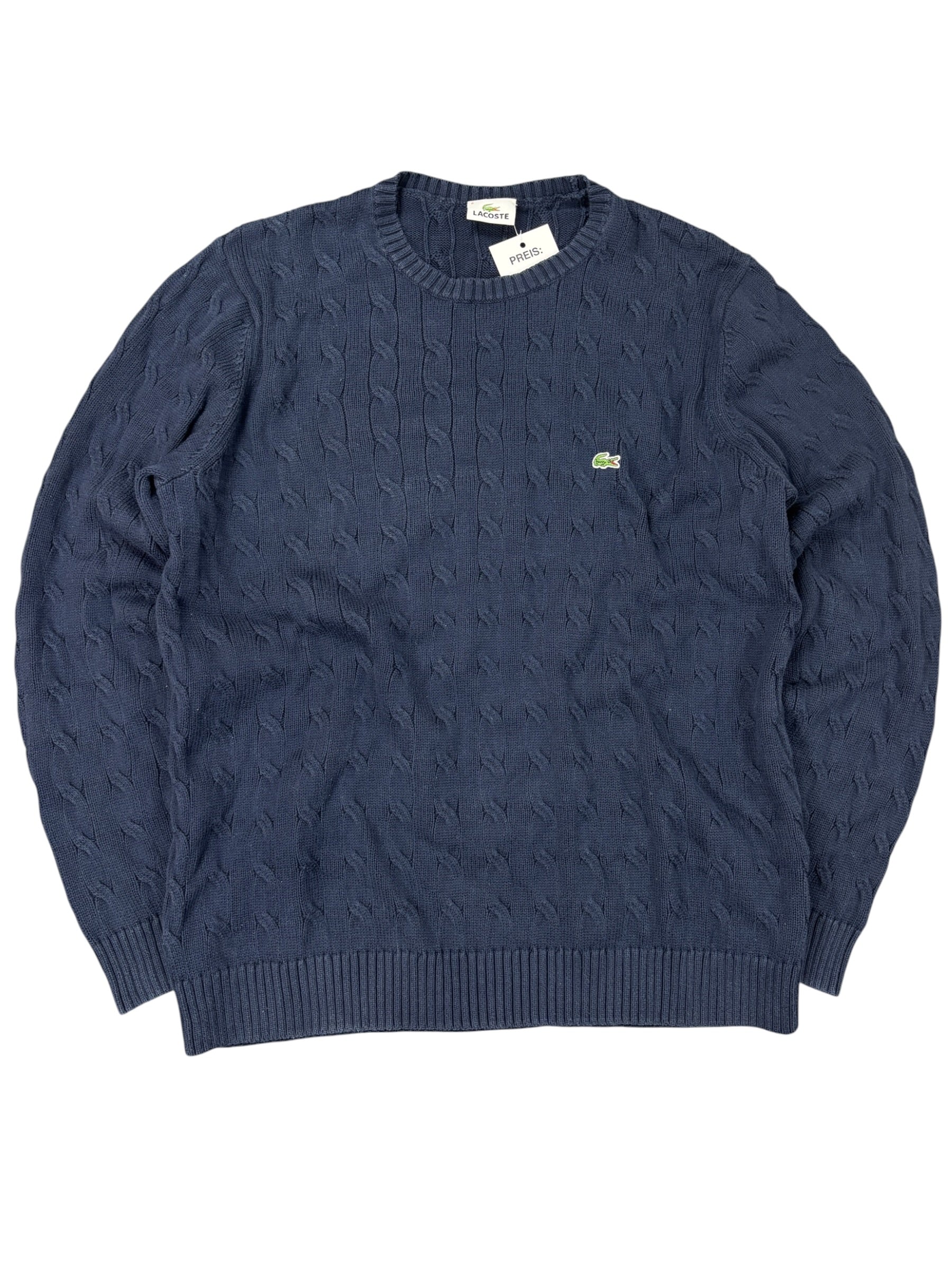 Lacoste Sweater vintage knit rope (M) 61season