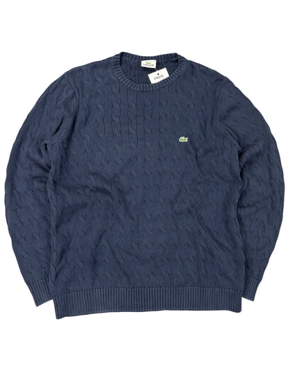 Lacoste Sweater vintage knit rope (M) 61season