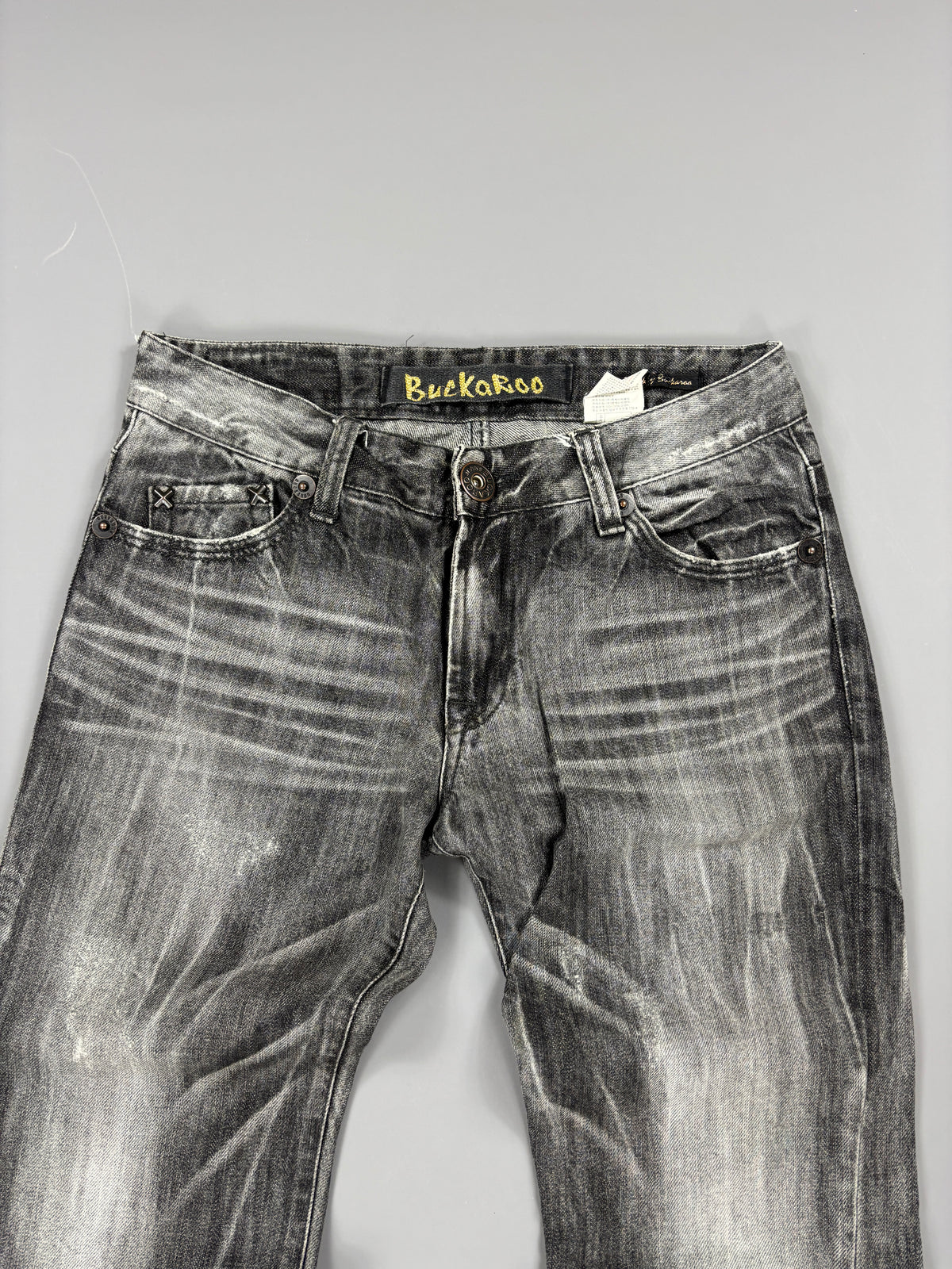Japan Style Washed Straight Jeans vintage (M) 61season