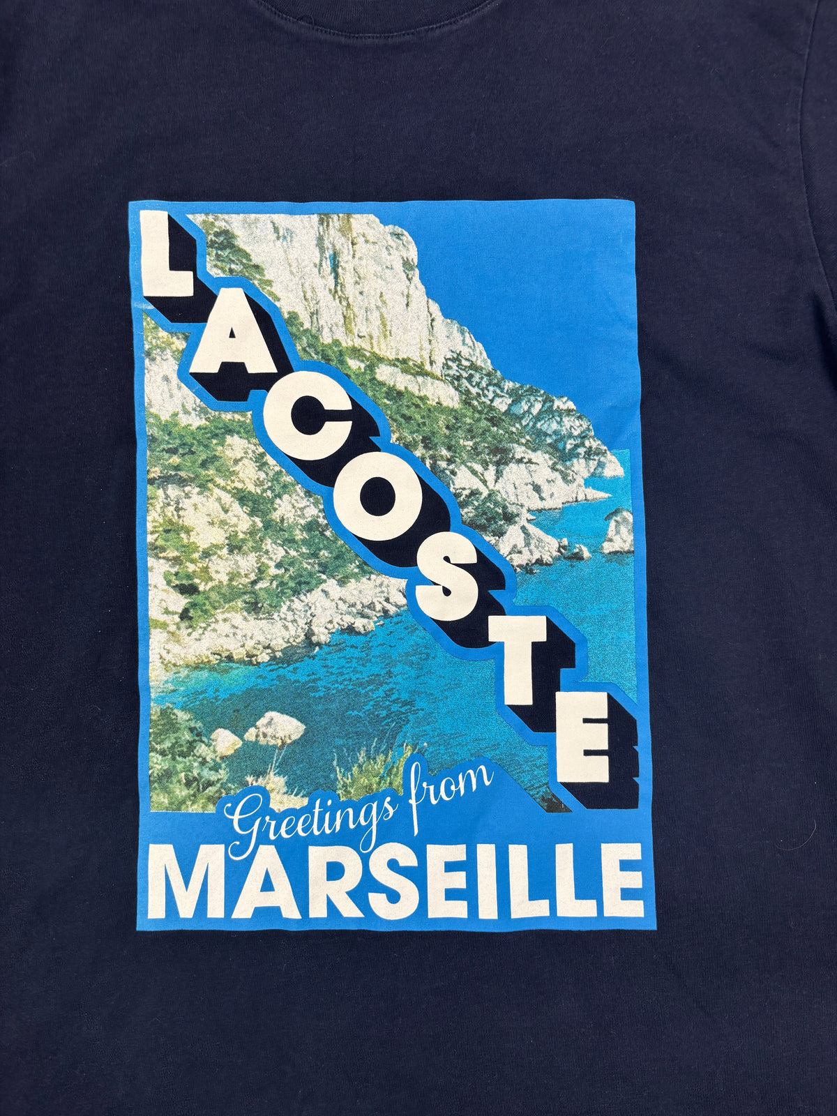 Lacoste Marseille T-Shirt vintage (L) 61season