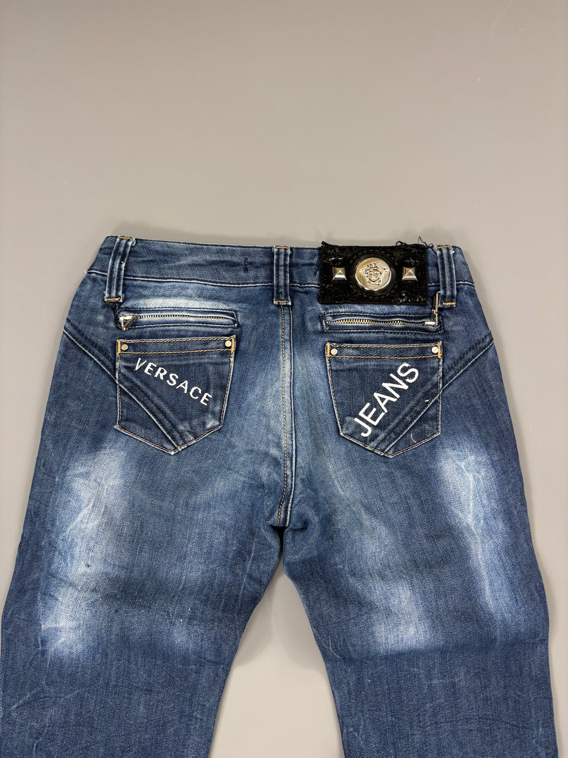 Versace Woman Jeans vintage printed Skinny (M) 61season