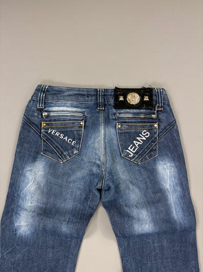 Versace Woman Jeans vintage printed Skinny (M) 61season
