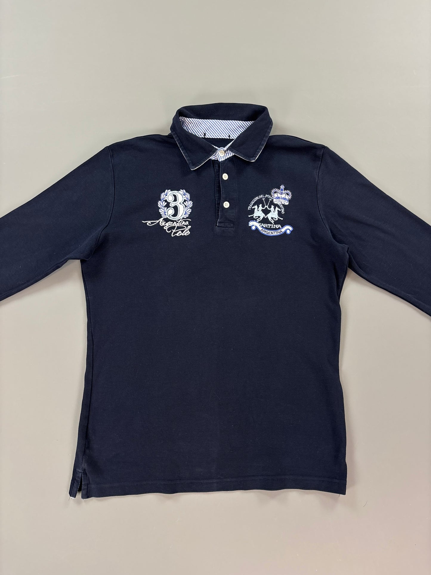 La Martina Langarm Polo S