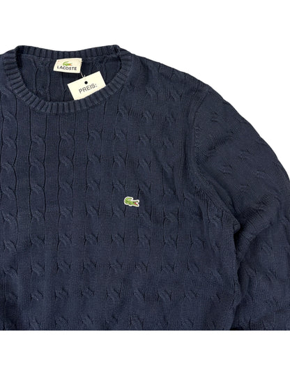 Lacoste Sweater vintage knit rope (M) 61season