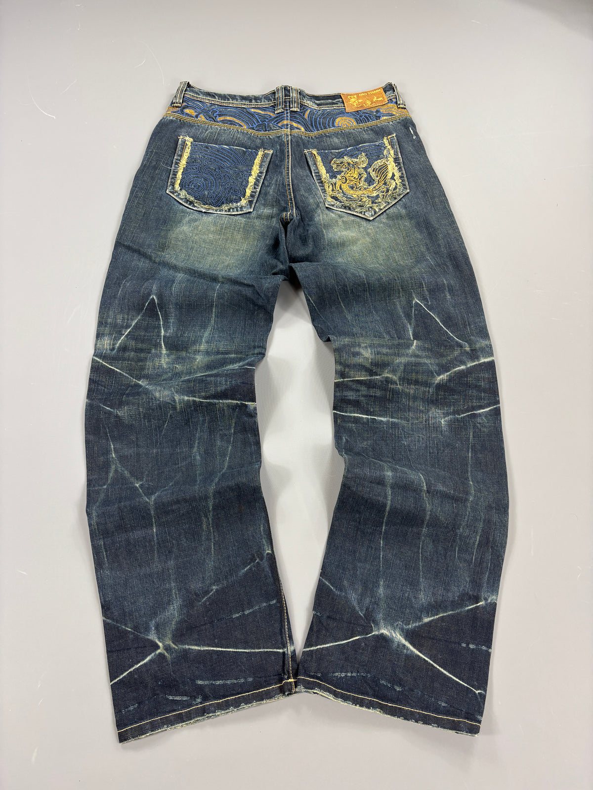 Japan Style Washed Jeans vintage (L) 61season