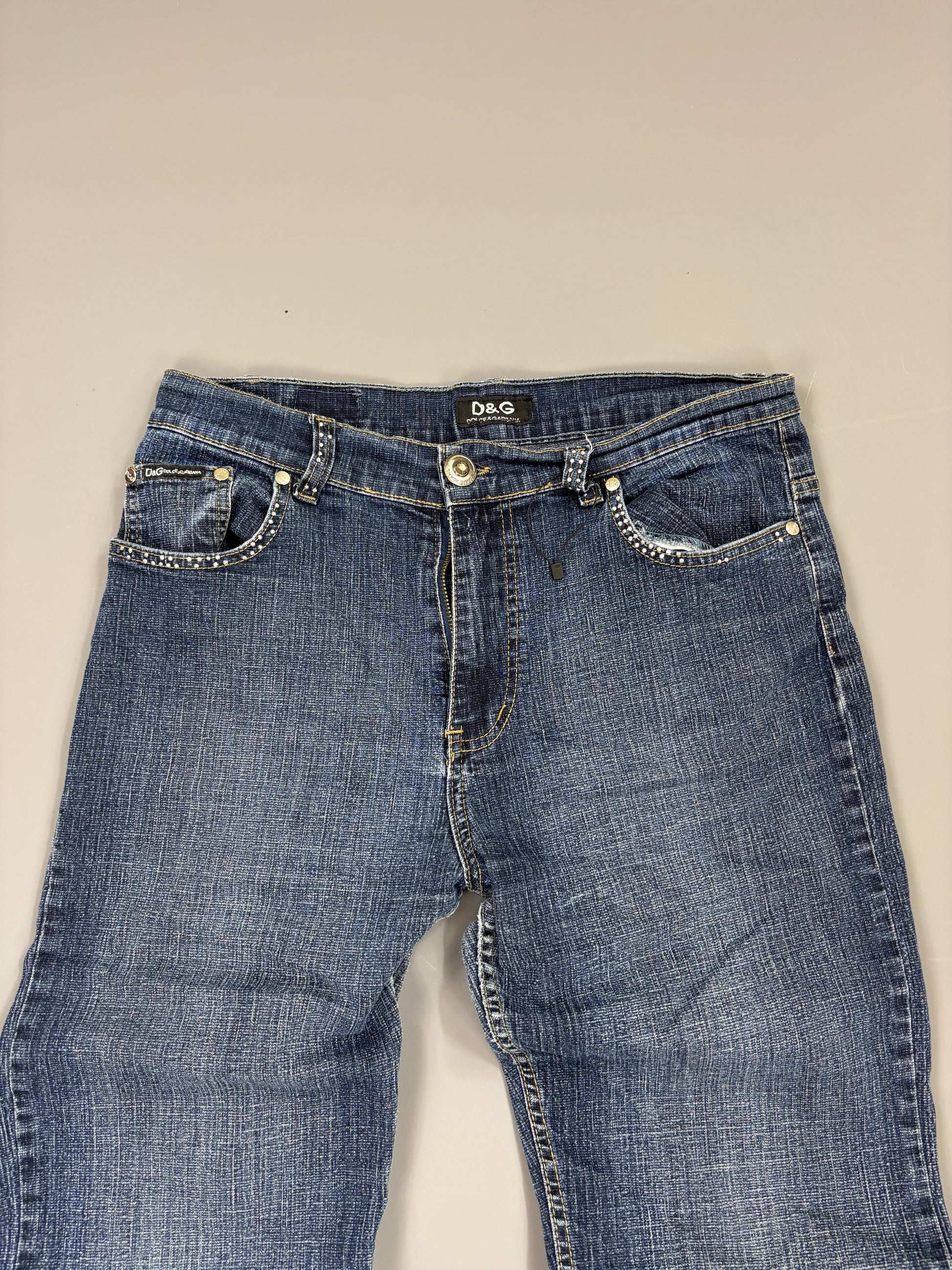 Dolce Gabbana Jeans vintage printed baggy (S) 61season