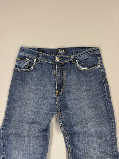 Dolce Gabbana Jeans vintage printed baggy (S) 61season
