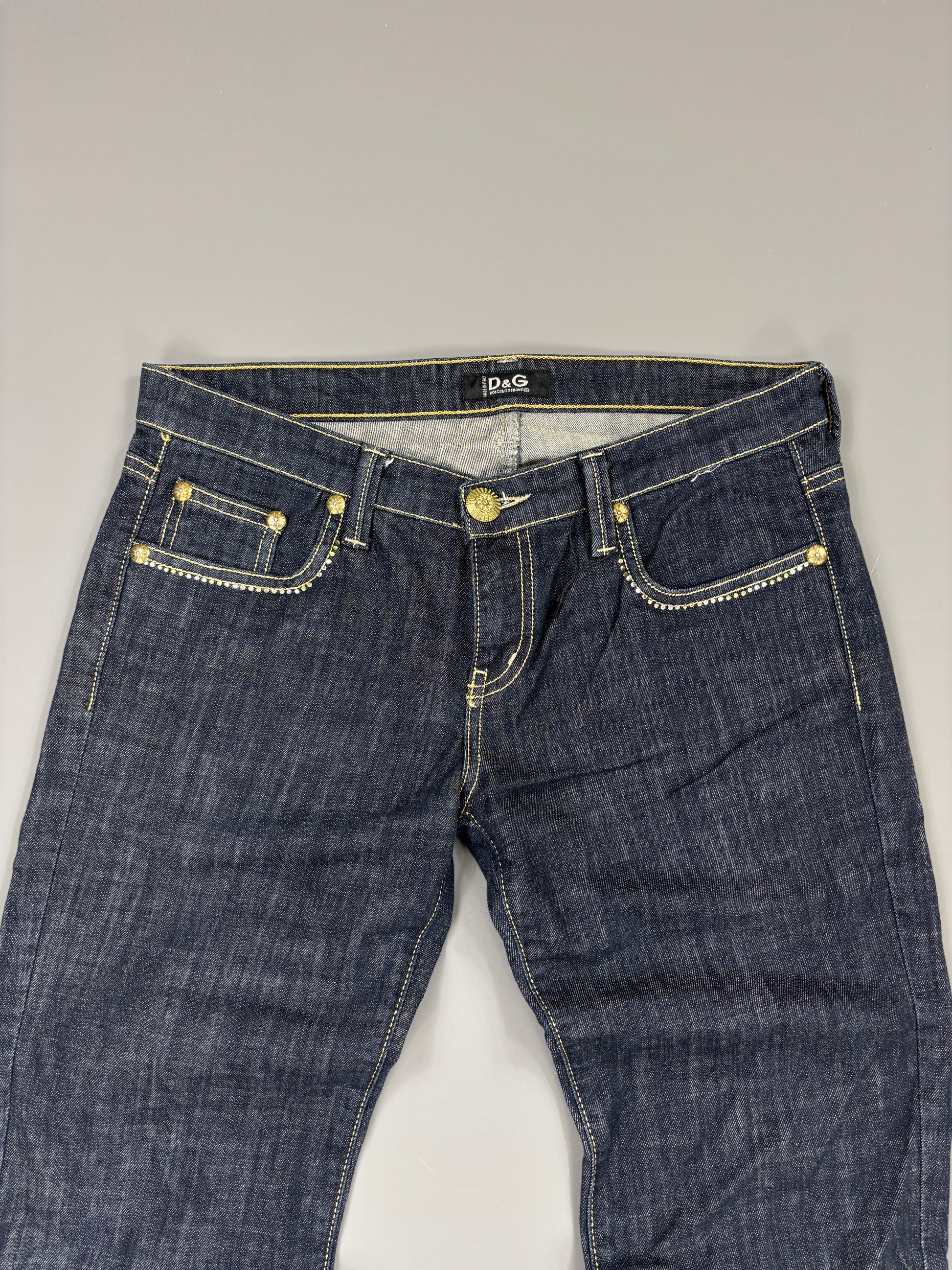 Dolce Gabbana Jeans vintage Backprint Woman (L) 61season