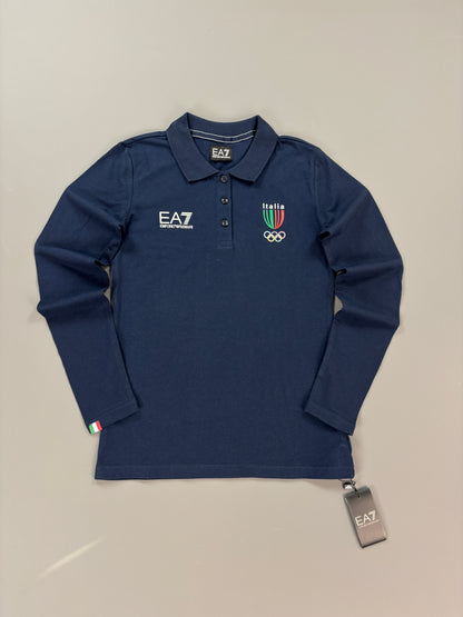 Armani Italia Polo Langarm XS-S
