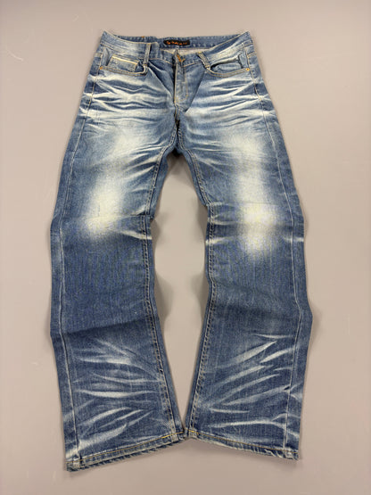 Japan Style Washed Straight Jeans vintage (L) 61season