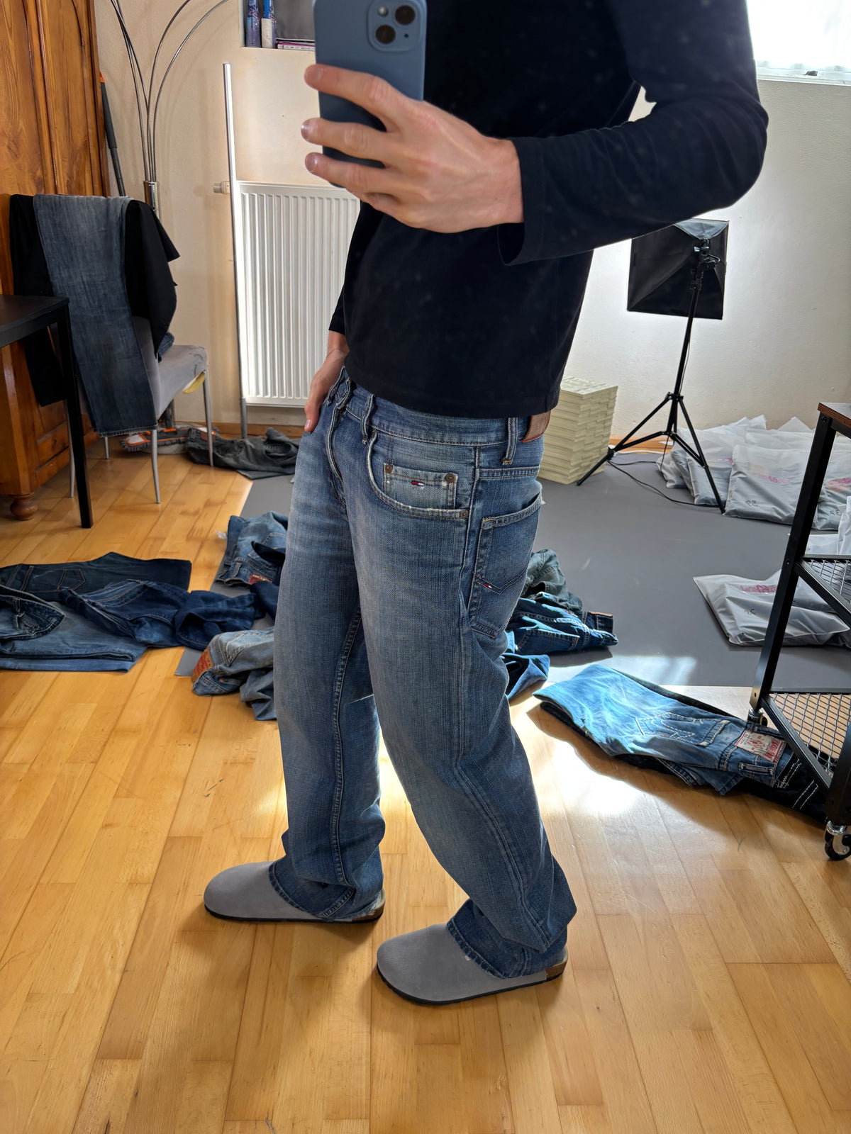 Tommy Baggy Jeans vintage (M) 61season