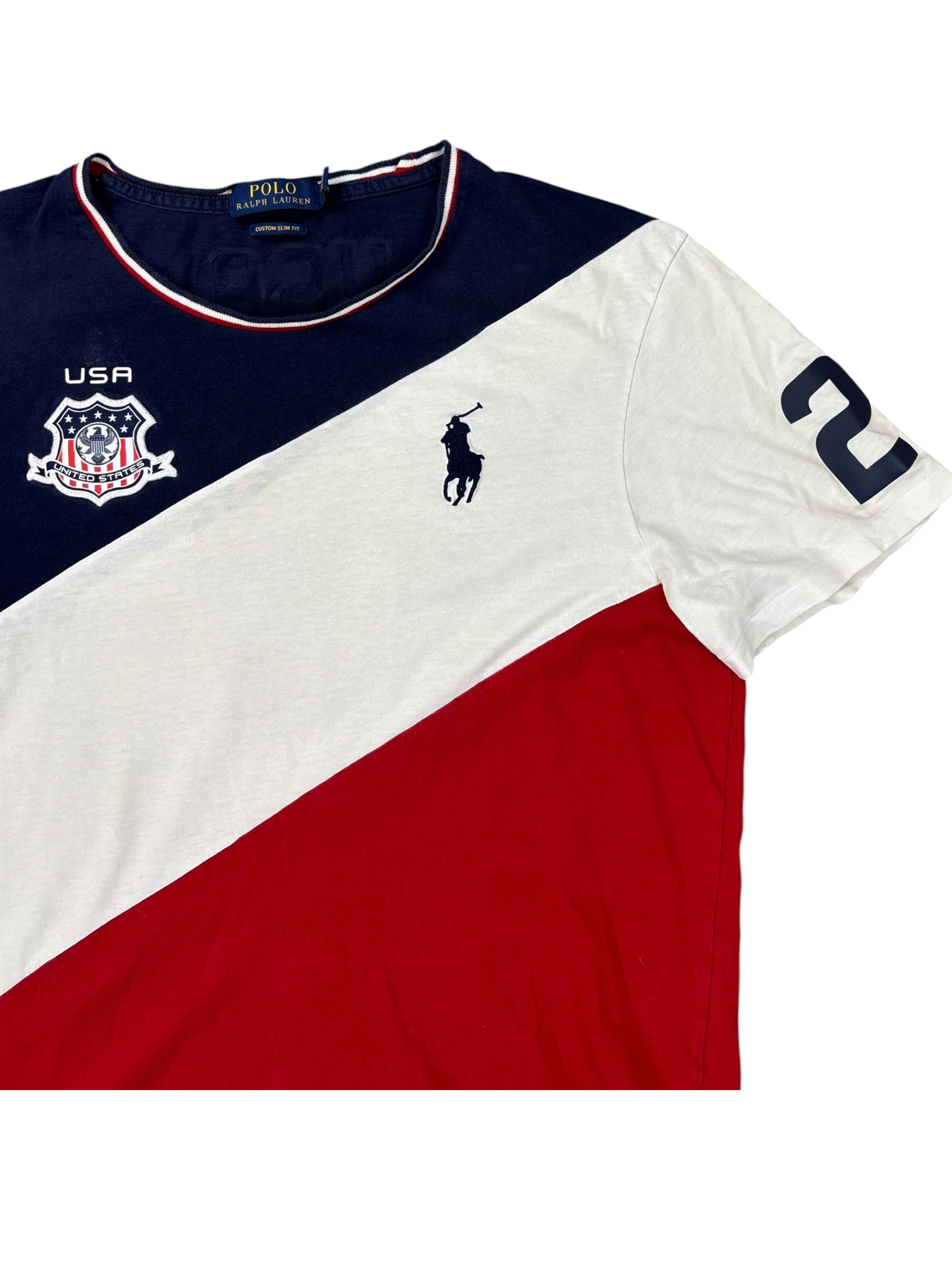 Polo Ralph Lauren T-Shirt vintage usa pony (S) 61season