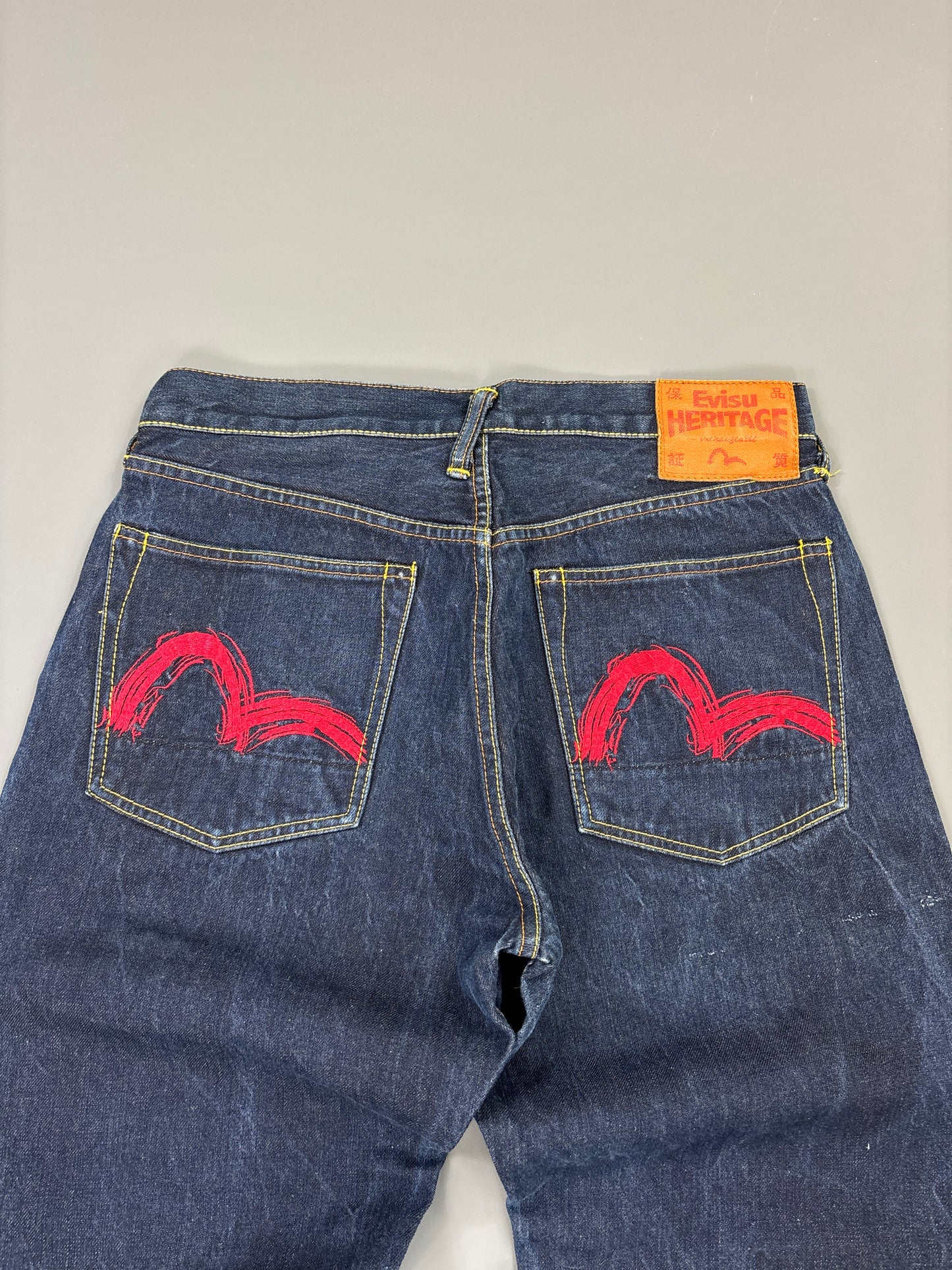 Evisu Jeans vintage printed straight (XS) 61season