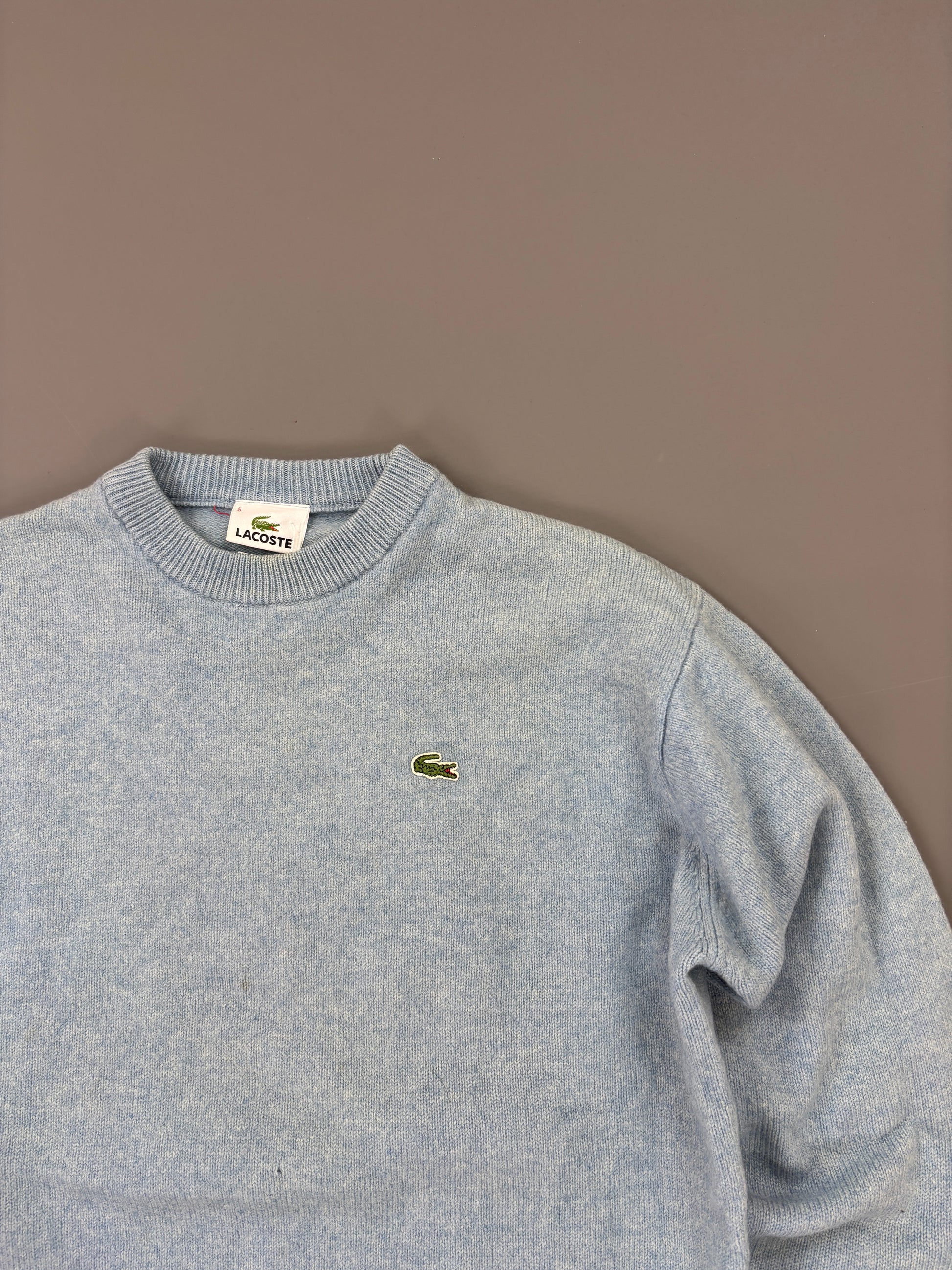 Lacoste Sweater vintage knit babyblue (S) 61season