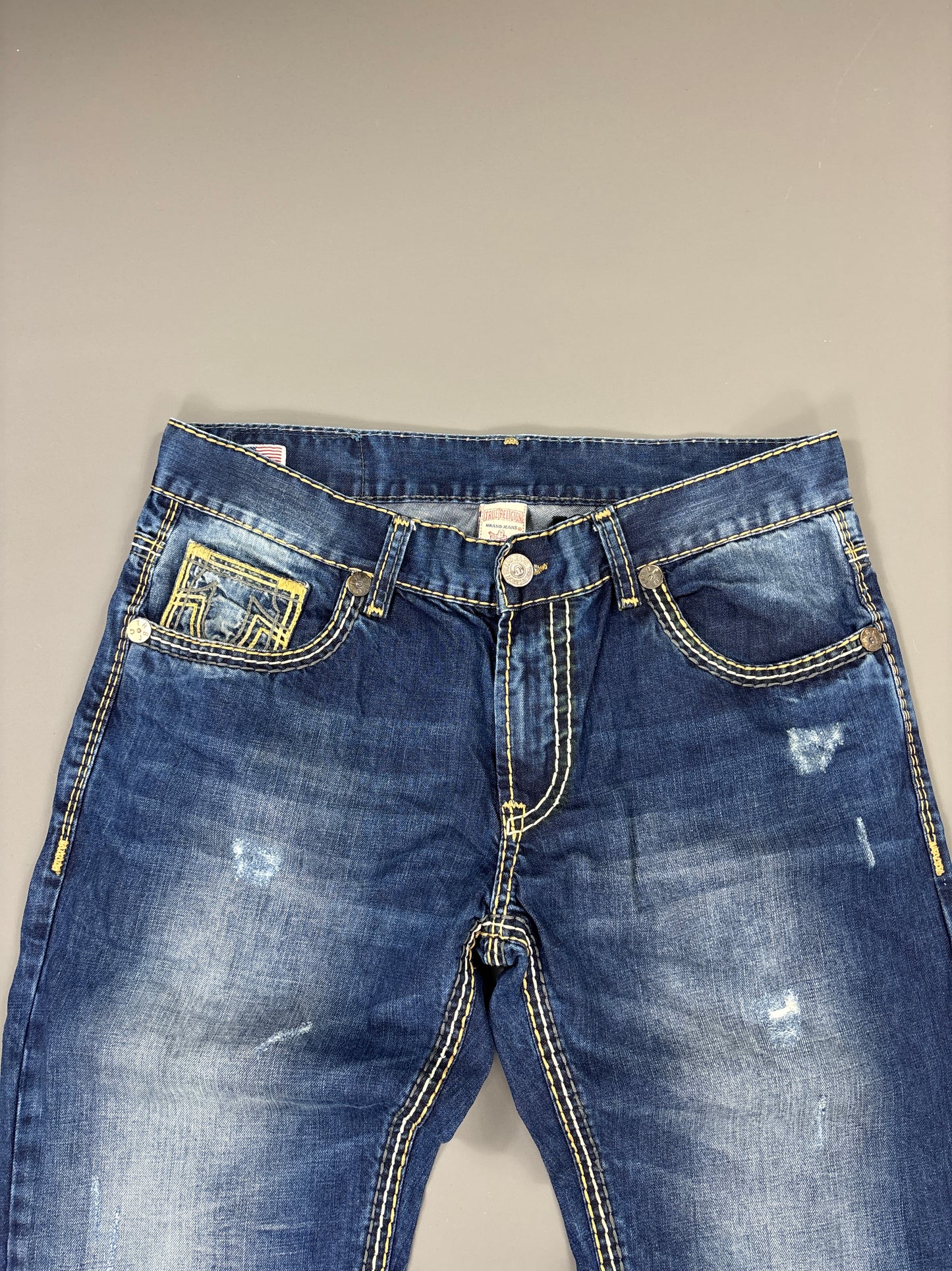 True Religion Jeans vintage printed baggy (M) 61season