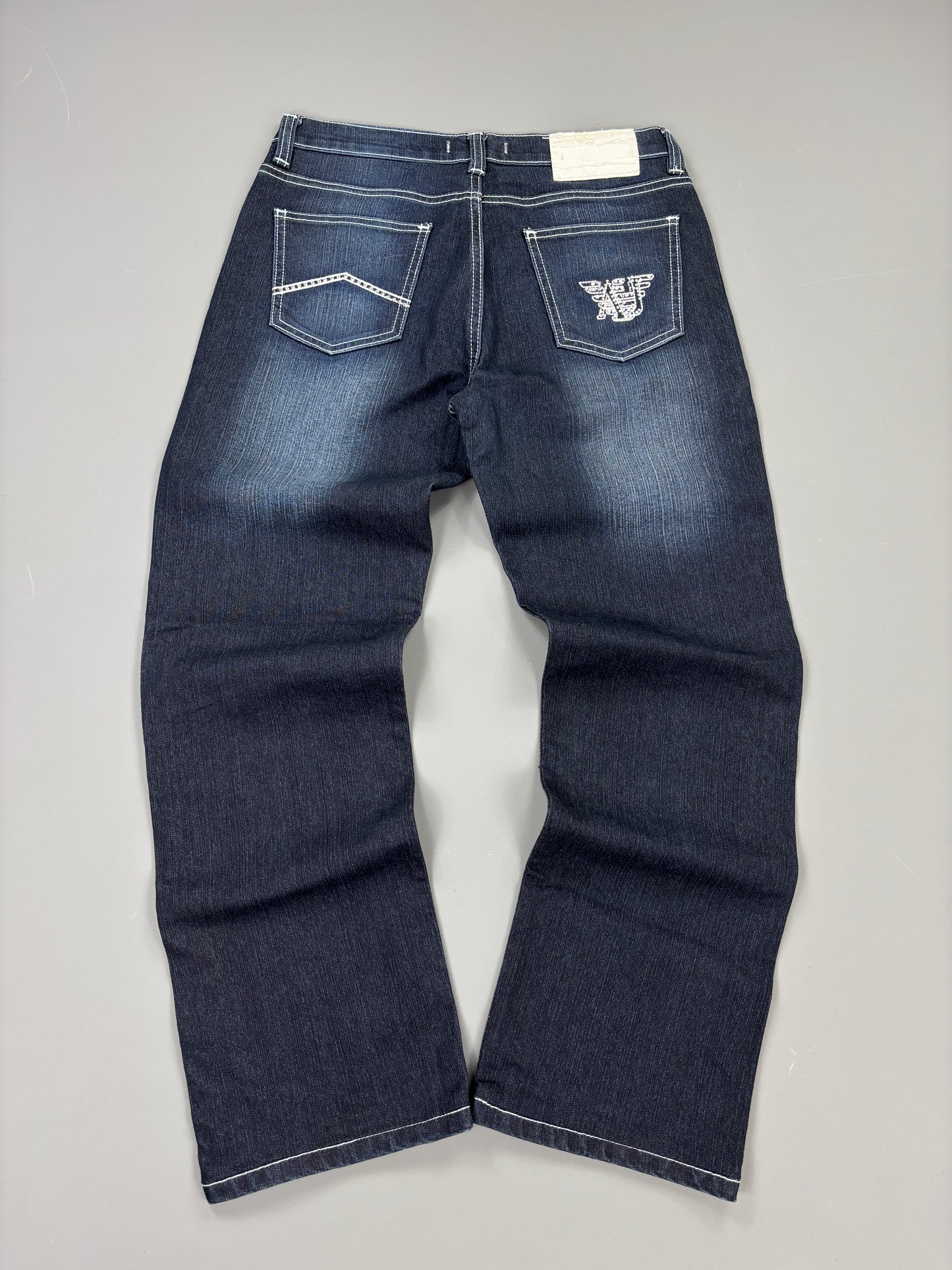 Armani Jeans vintage print skinny (S) 61season