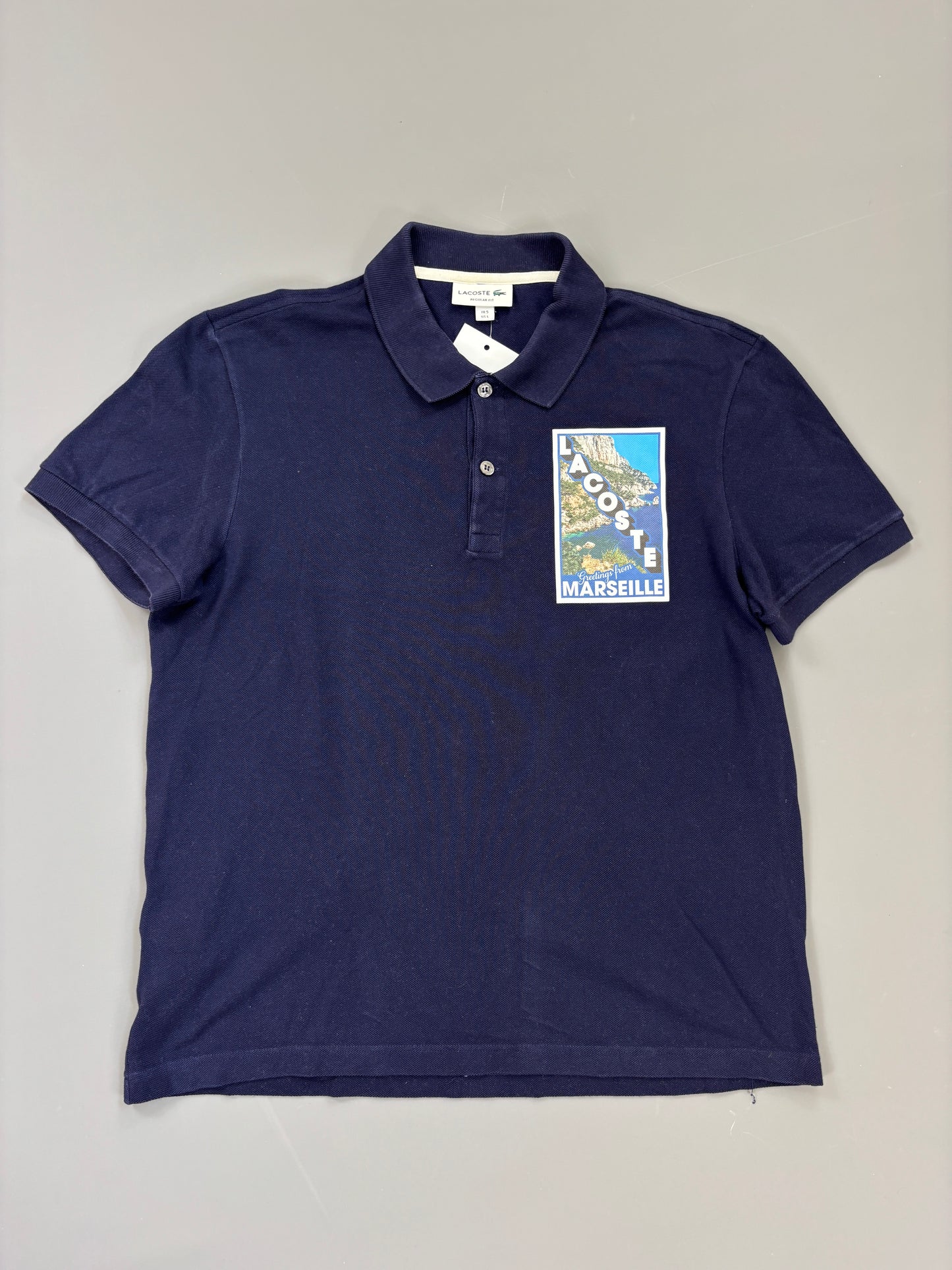 Lacoste Marseille Polo vintage france (S) 61season