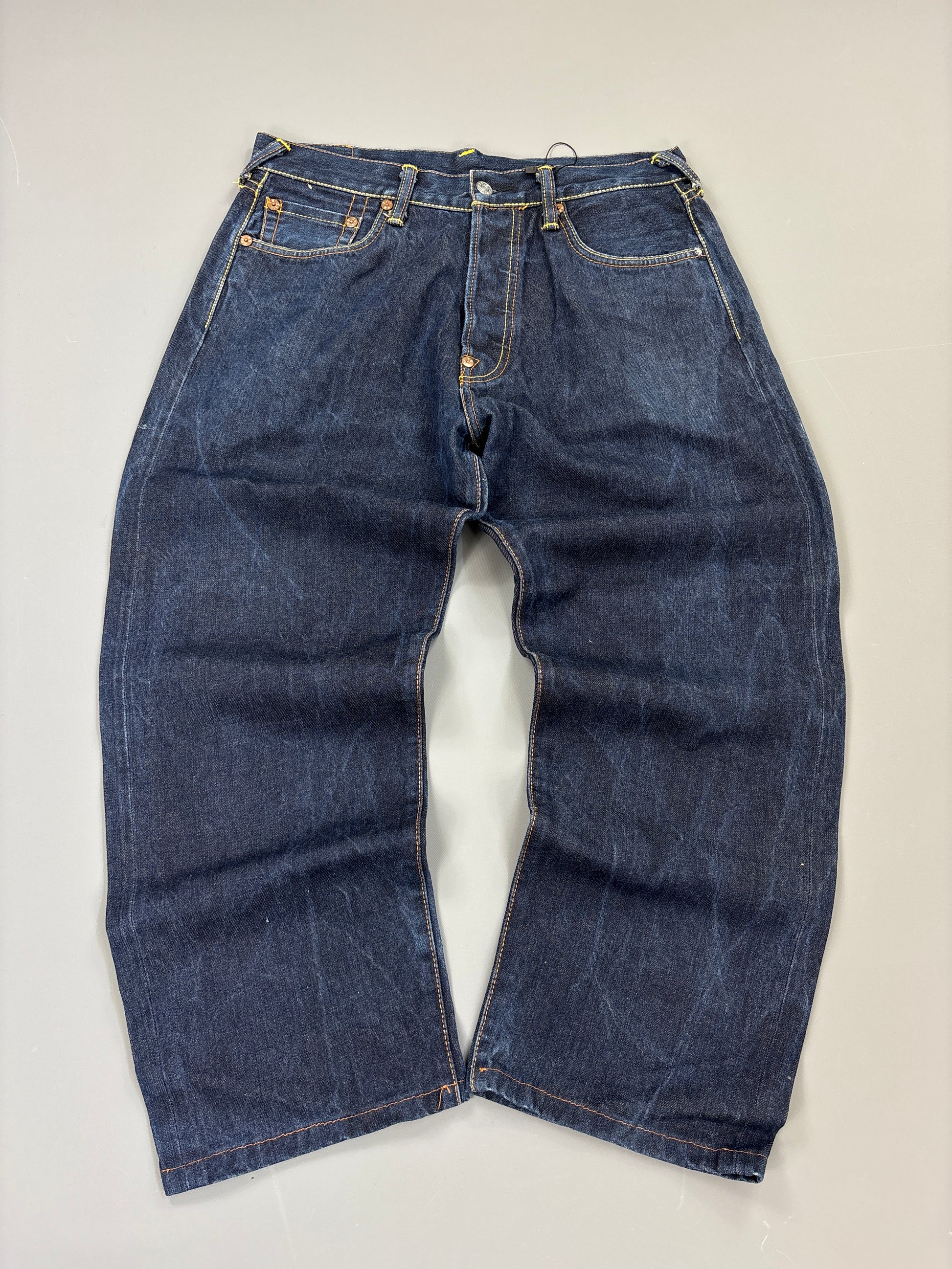 Evisu Jeans vintage printed straight (XS) 61season