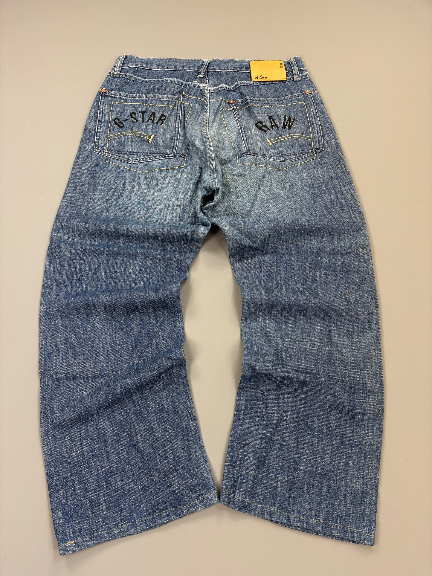 Gstar Raw Jeans vintage printed baggy (M) 61season