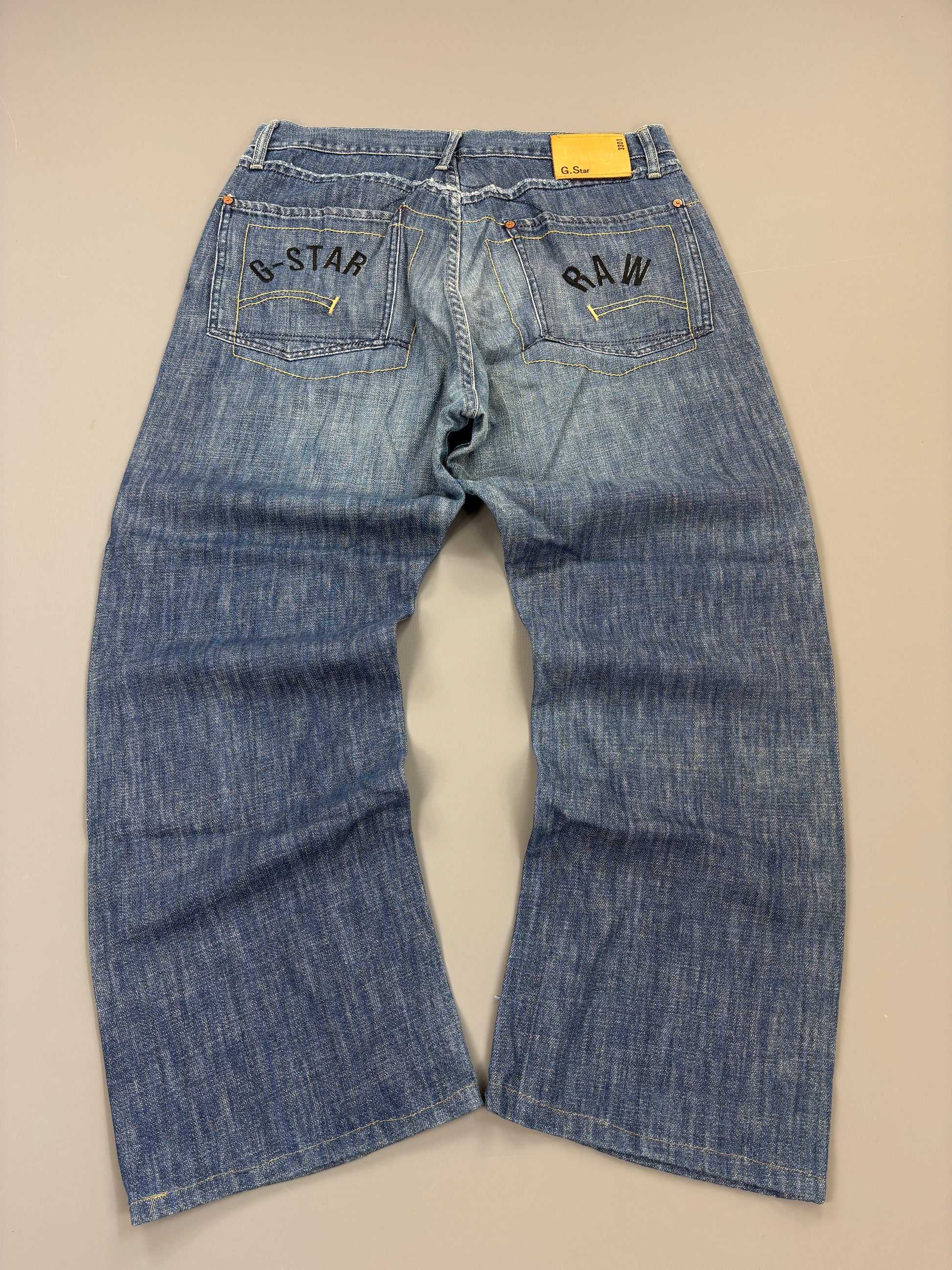 Gstar Raw Jeans vintage printed baggy (M) 61season