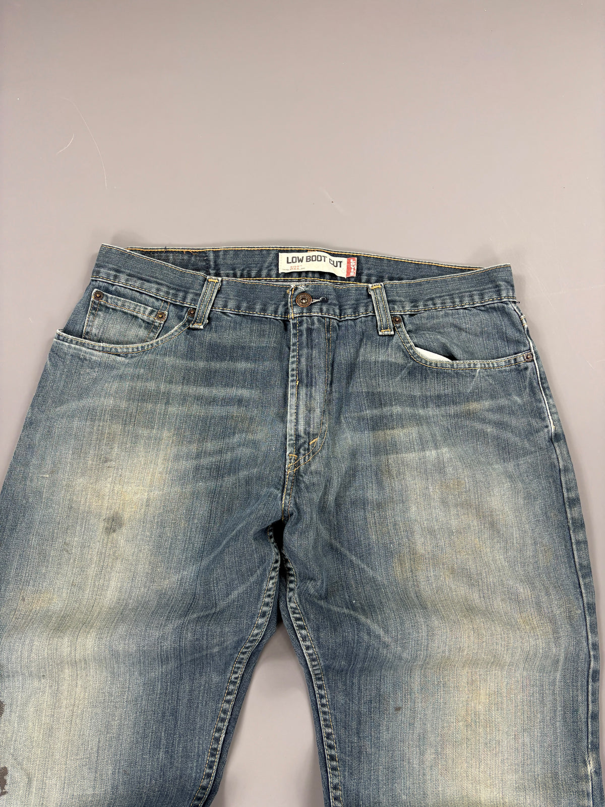 Low Boot Cut Vintage Jeans 61season
