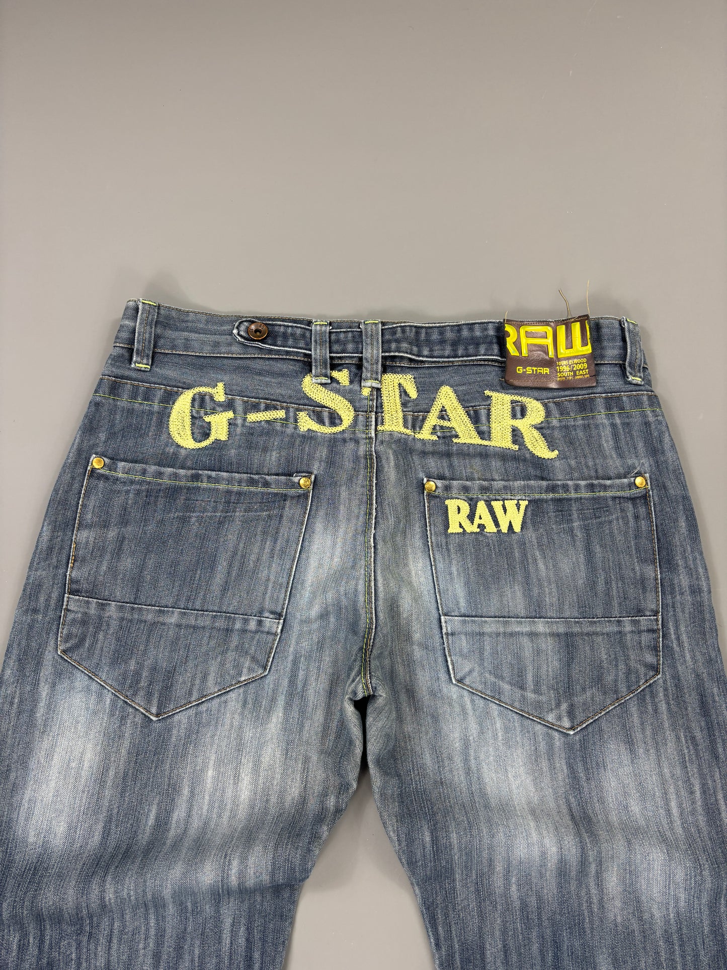 Gstar Raw Jeans vintage printed baggy (M) 61season