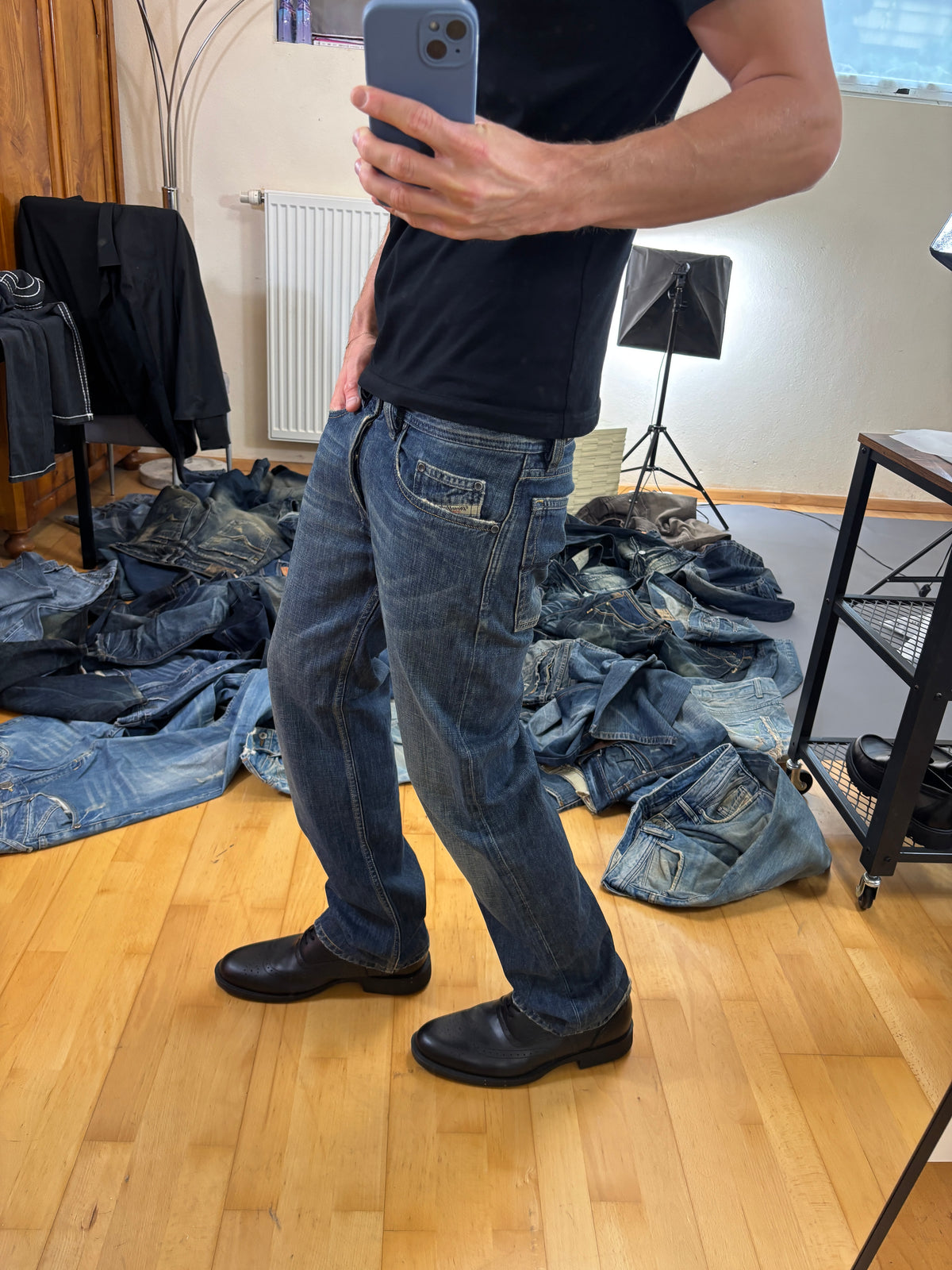 Diesel Straight Washed Jeans vintage (S) 61season