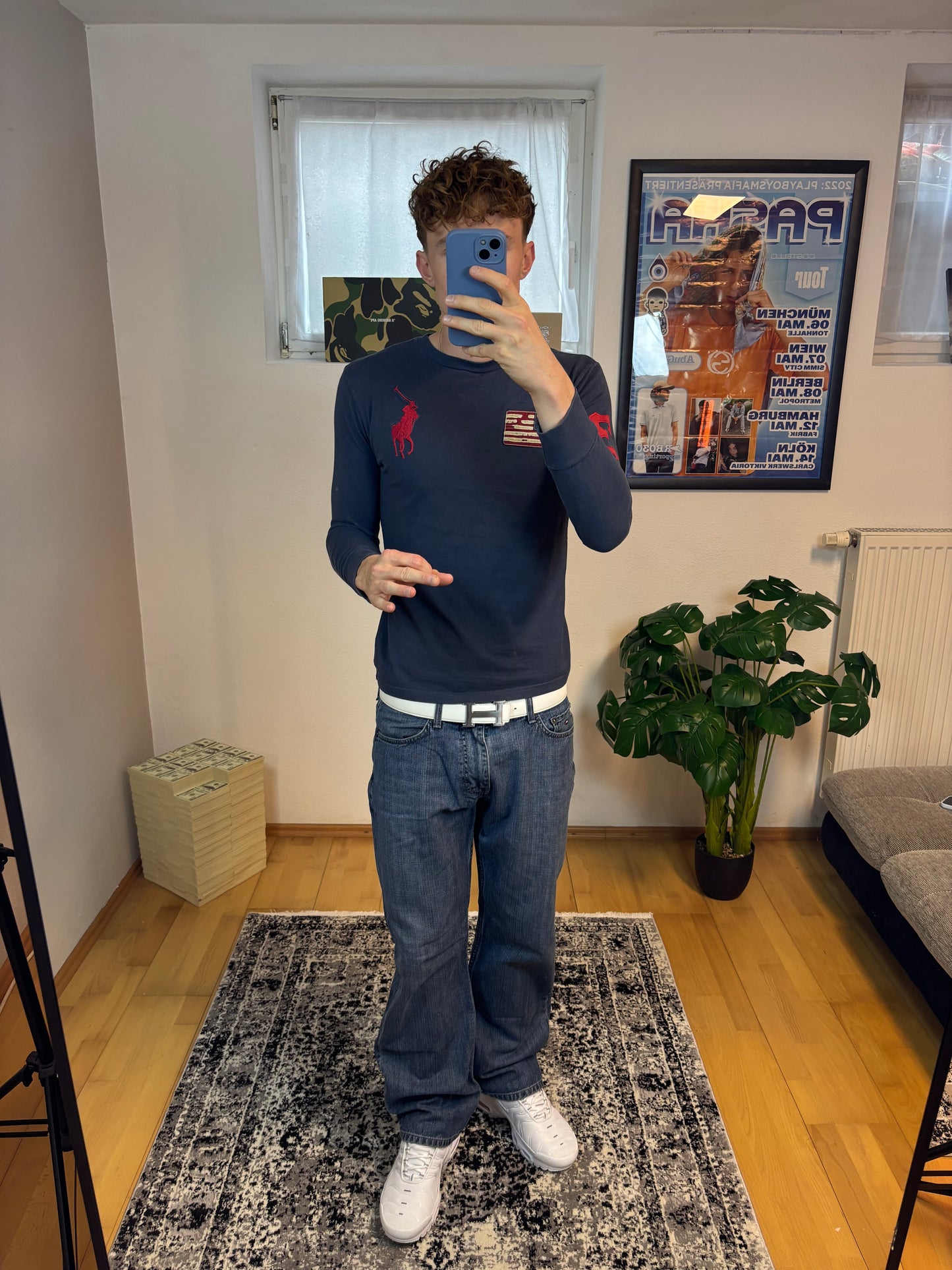 Ralph Lauren USA Langarm S