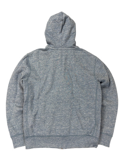 Ralph Lauren Sweatjacke vintage zip grey/blue (M) 61season