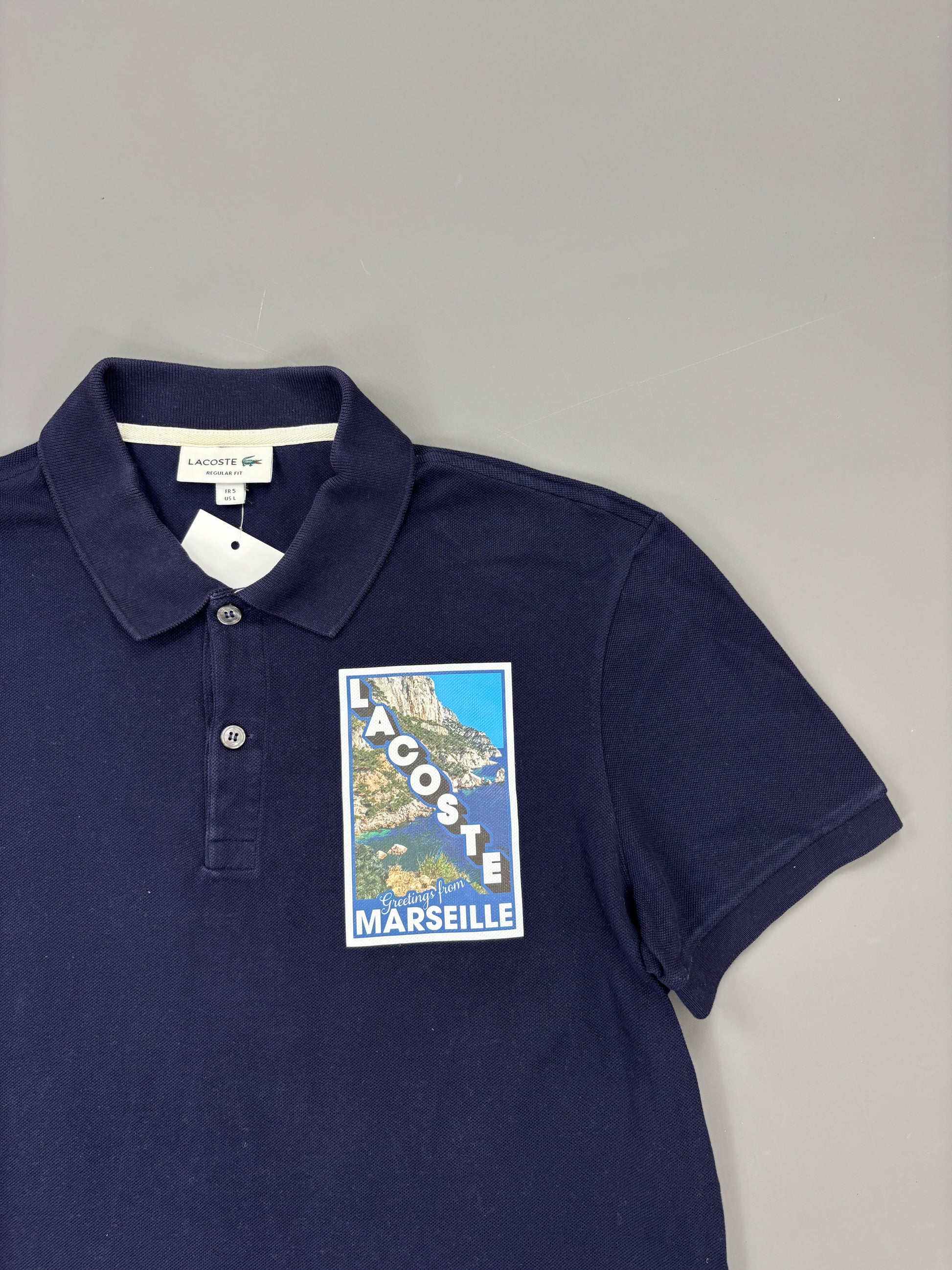 Lacoste Marseille Polo vintage france (S) 61season
