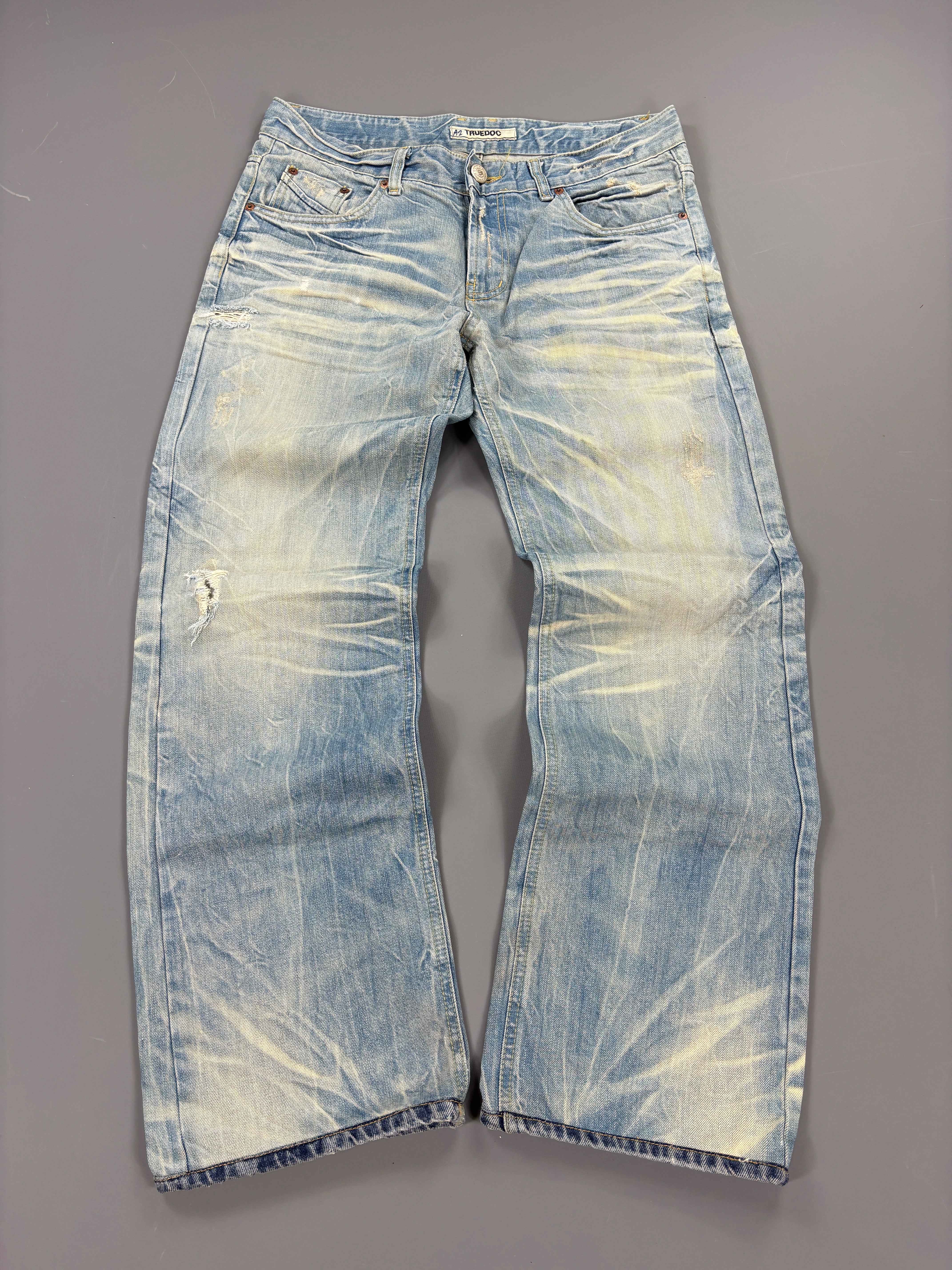 Japan Style Washed Jeans vintage (S) 61season