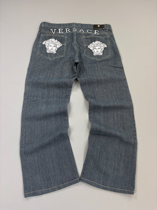 Versace Jeans vintage printed bootcut (XS) 61season