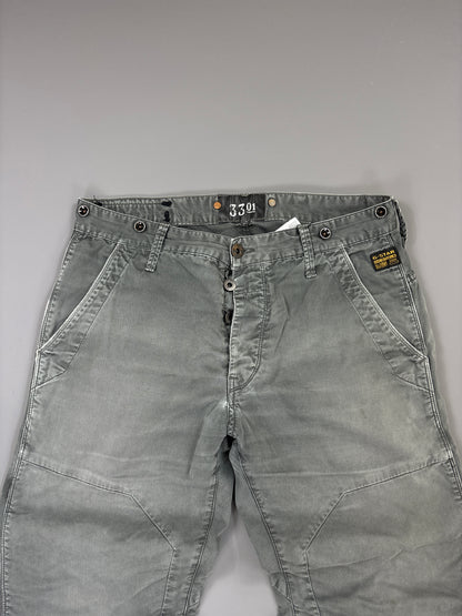 Gstar Raw Hose vintage washed grey straight (M) 61season