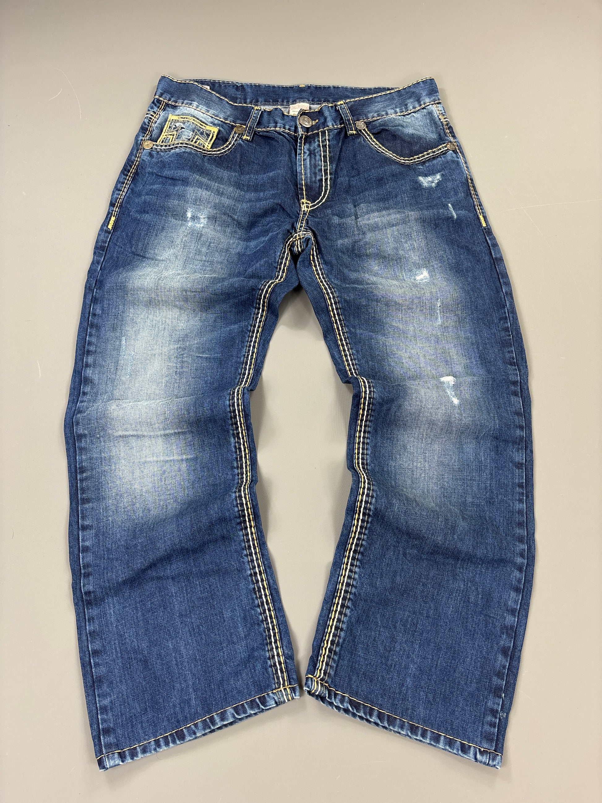 True Religion Jeans vintage printed baggy (M) 61season