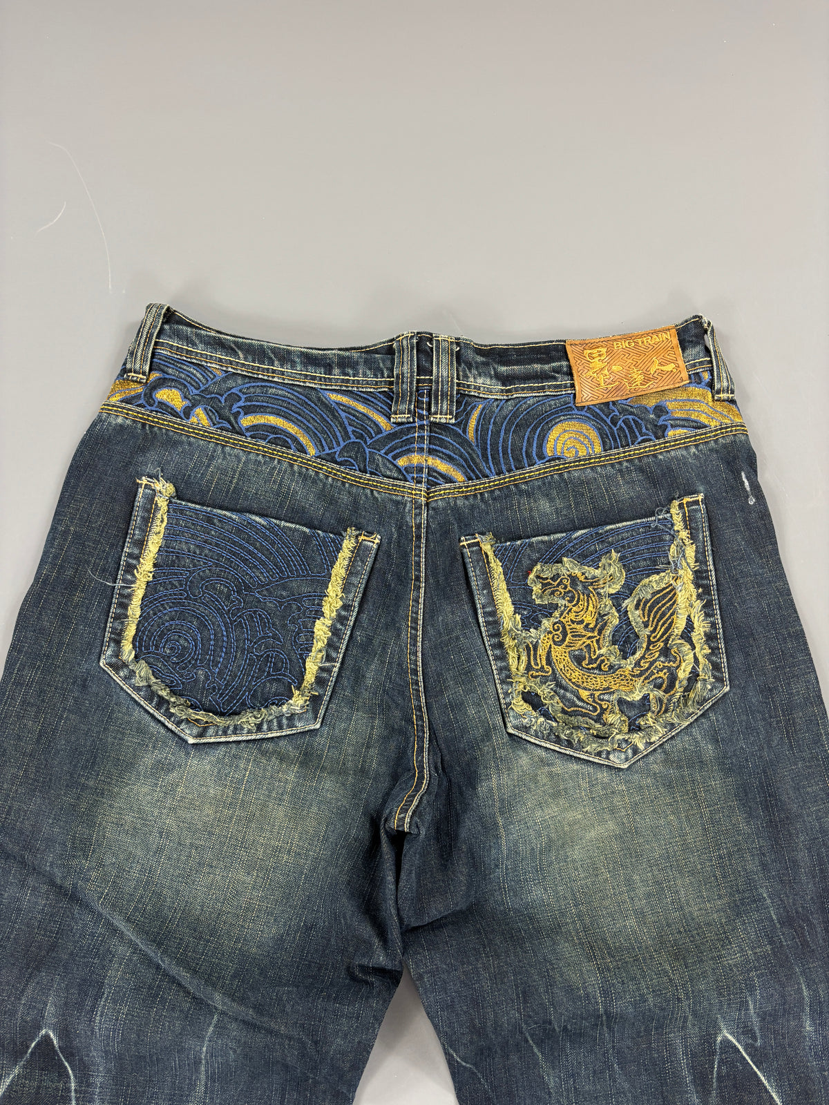 Japan Style Washed Jeans vintage (L) 61season