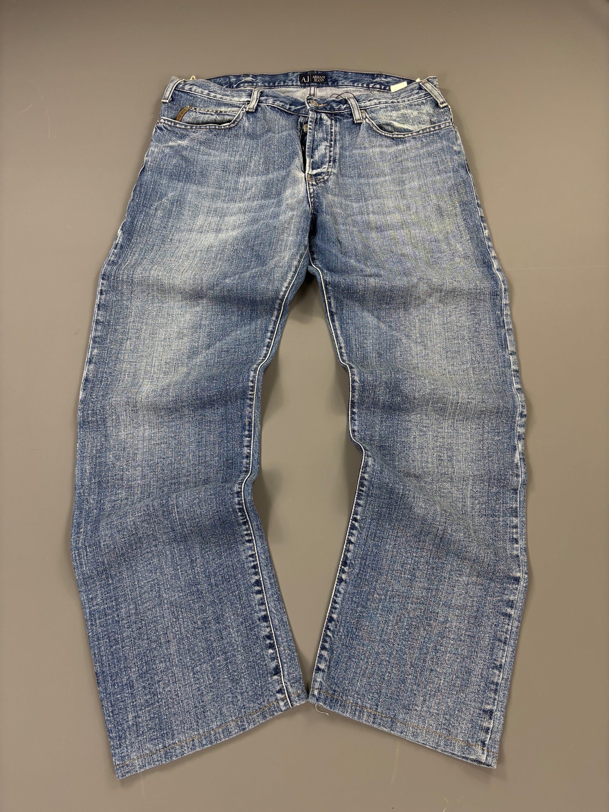 Armani Jeans vintage printed straight (M) 61season