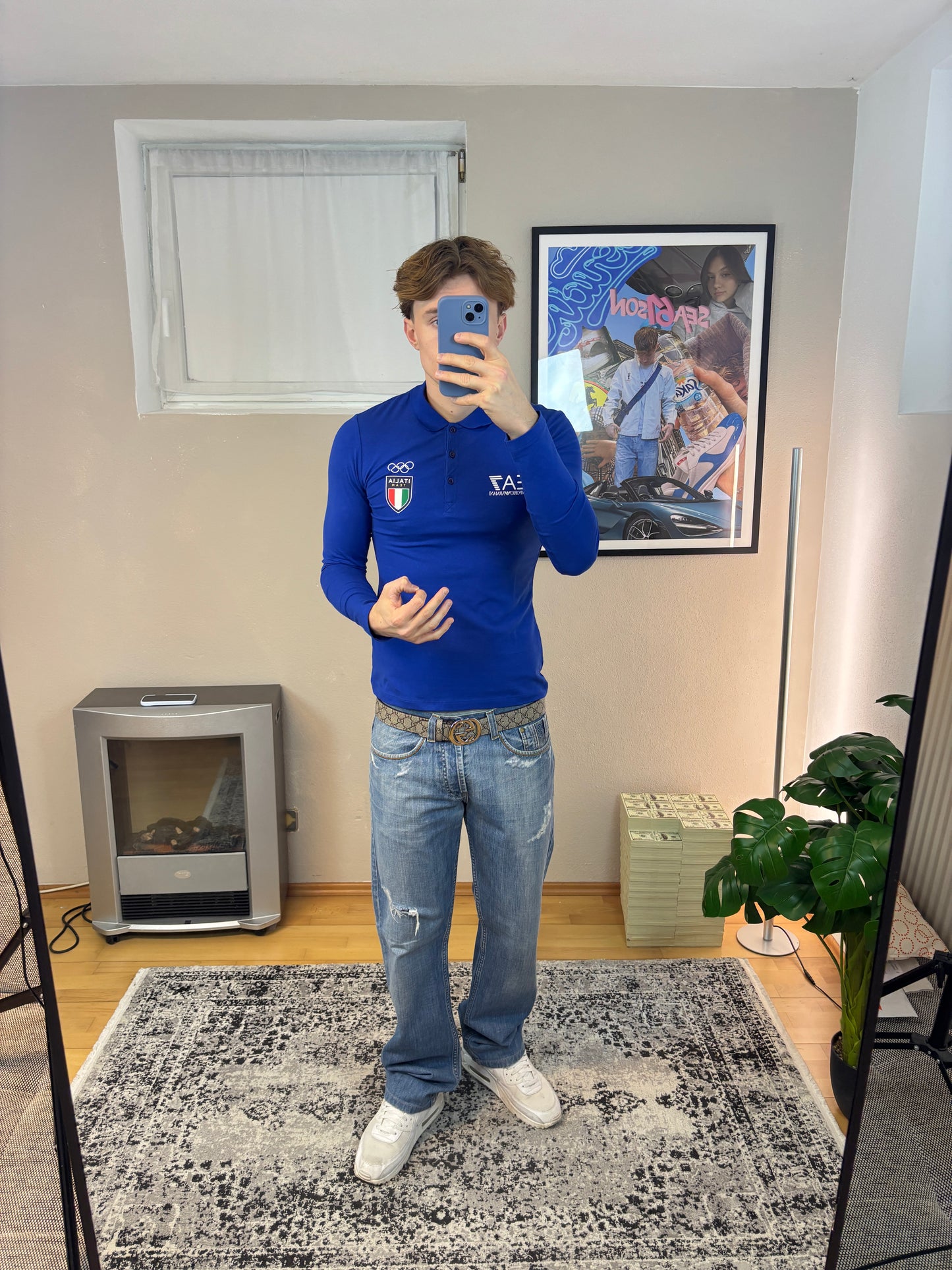 Emporio Armani Italia Vintage PREMIUM Polo S