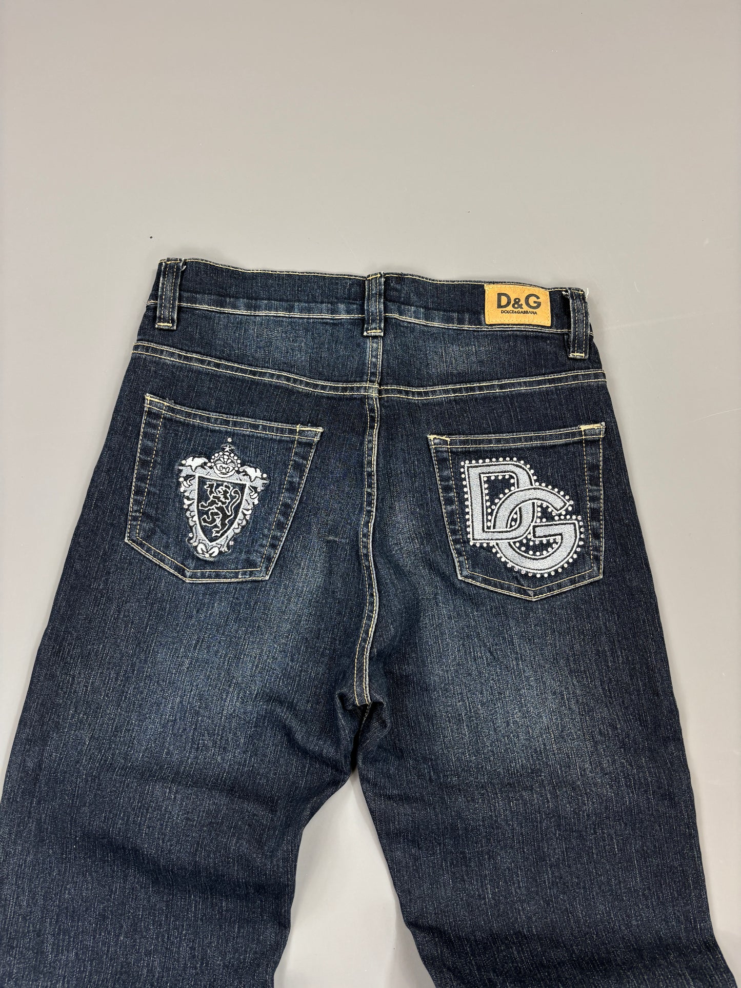 Dolce Gabbana Jeans vintage backprint woman (S) 61season