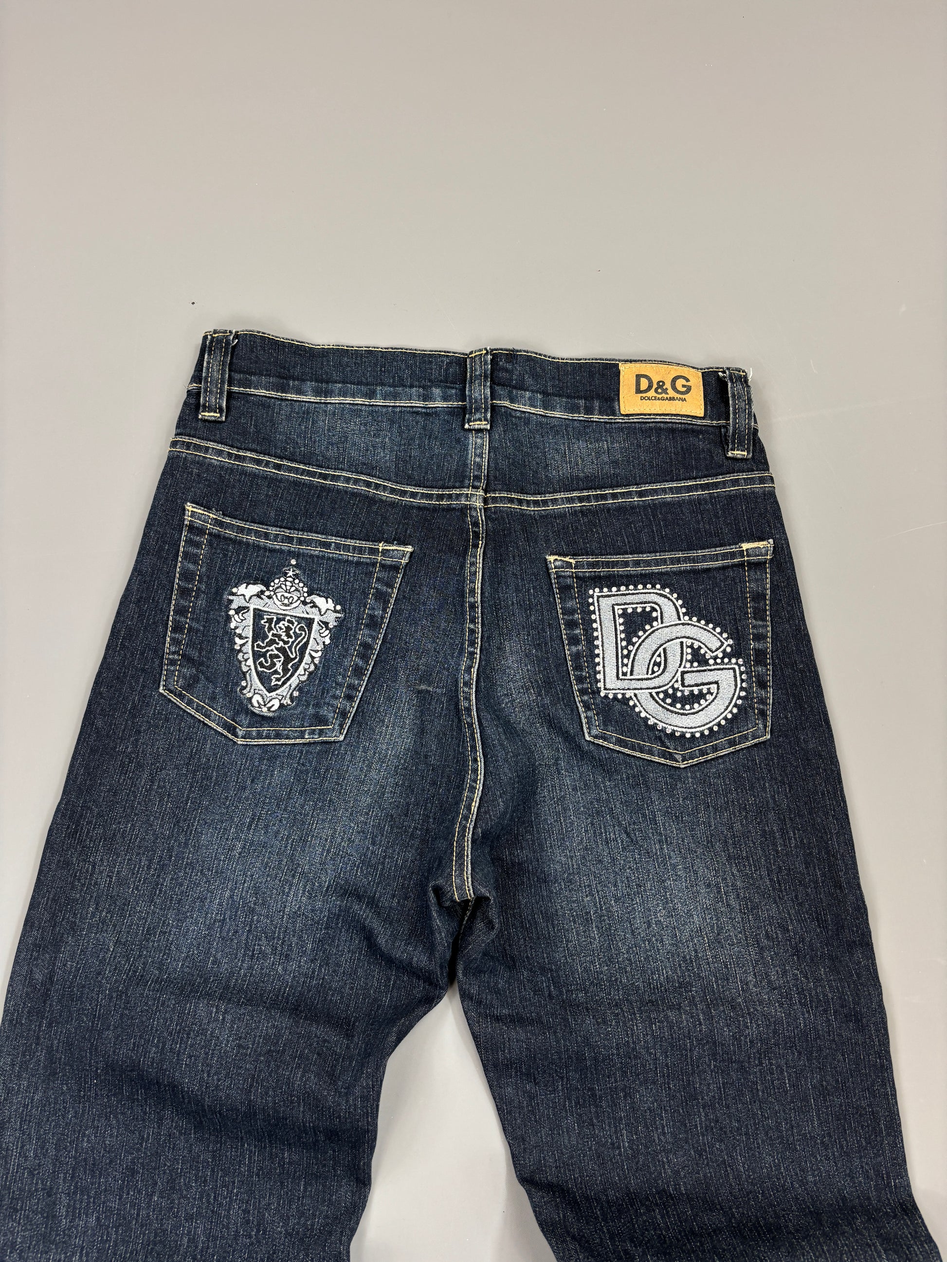 Dolce Gabbana Jeans vintage backprint woman (S) 61season