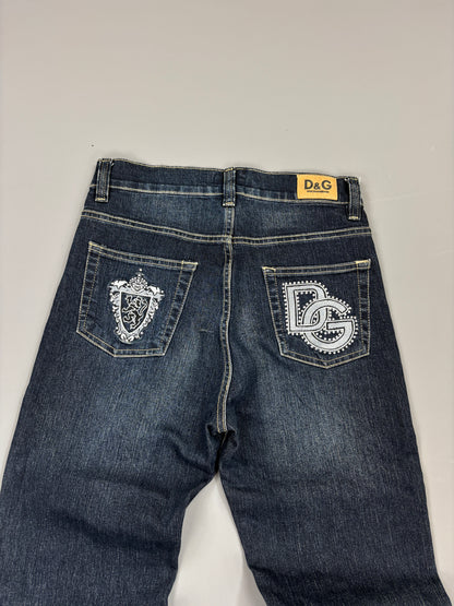 Dolce Gabbana Jeans vintage backprint woman (S) 61season