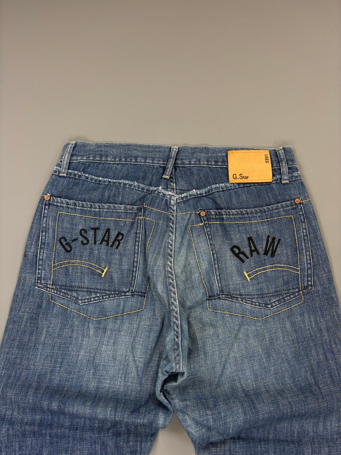Gstar Raw Jeans vintage printed baggy (M) 61season