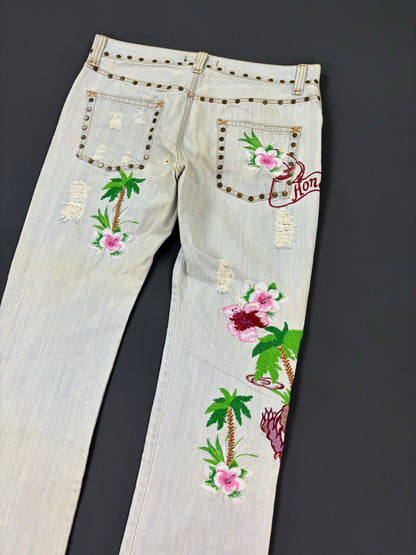 Dolce Gabbana Hawaii Jeans L