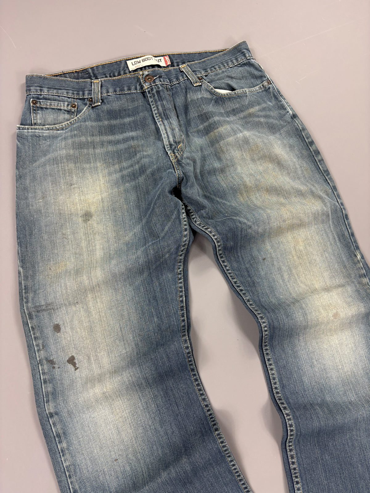 Low Boot Cut Vintage Jeans 61season